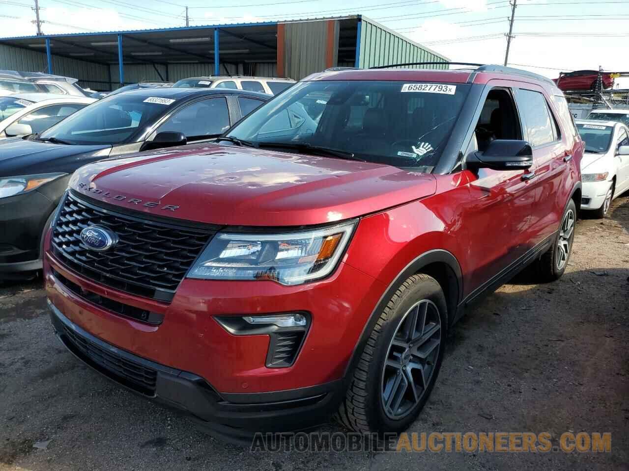 1FM5K8GT0JGB56901 FORD EXPLORER 2018