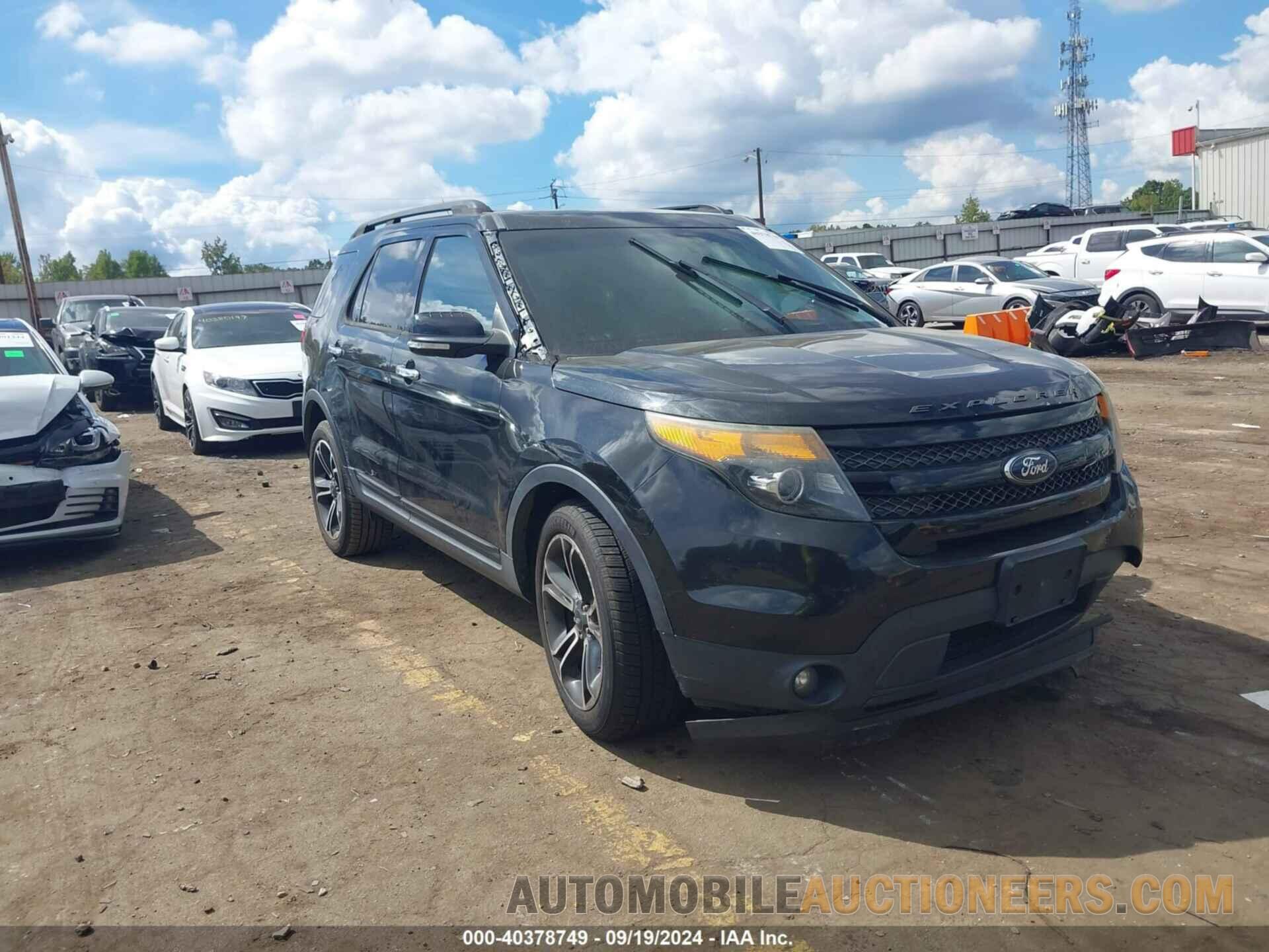 1FM5K8GT1DGC44781 FORD EXPLORER 2013