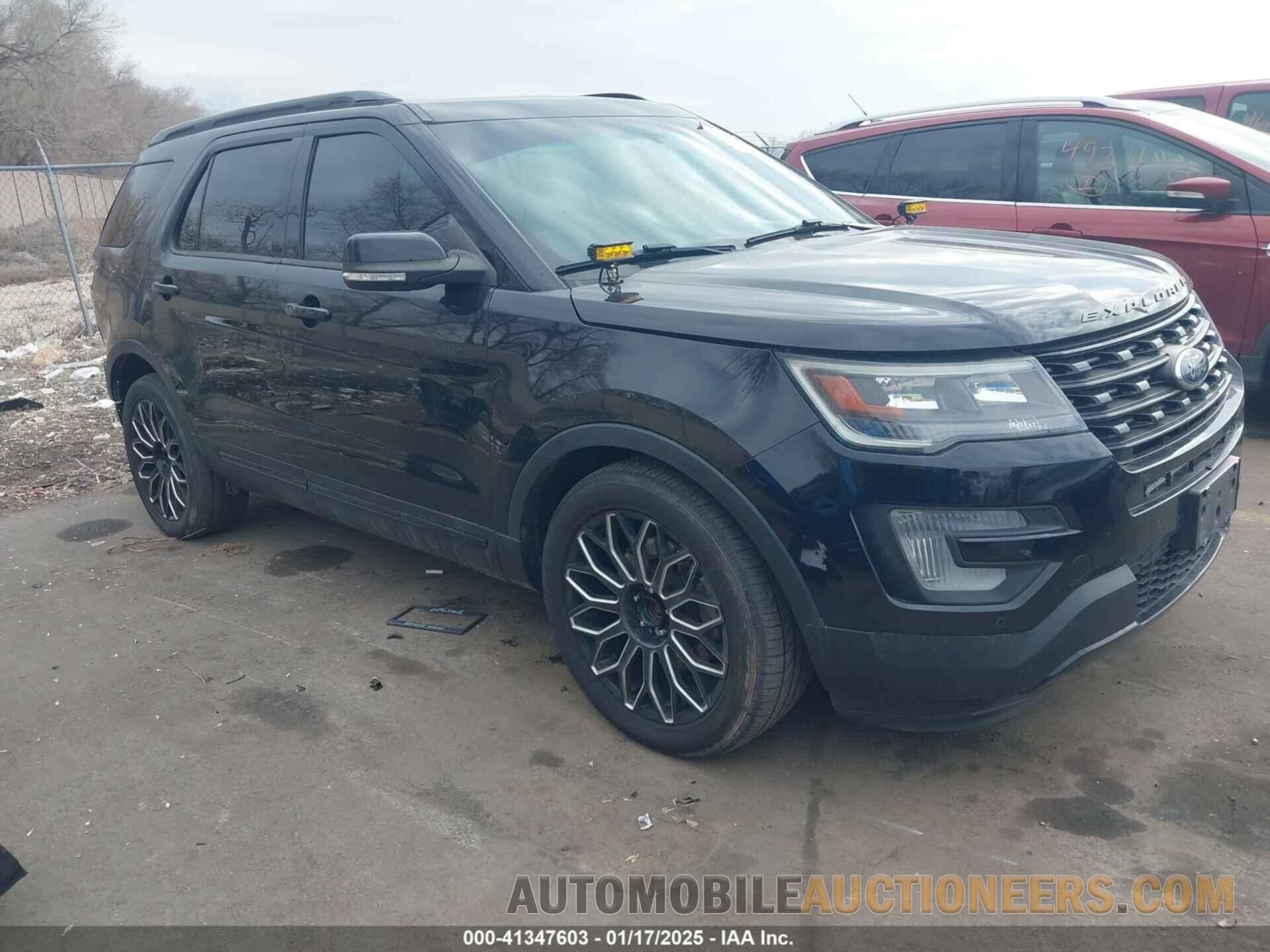 1FM5K8GT1GGB86479 FORD EXPLORER 2016