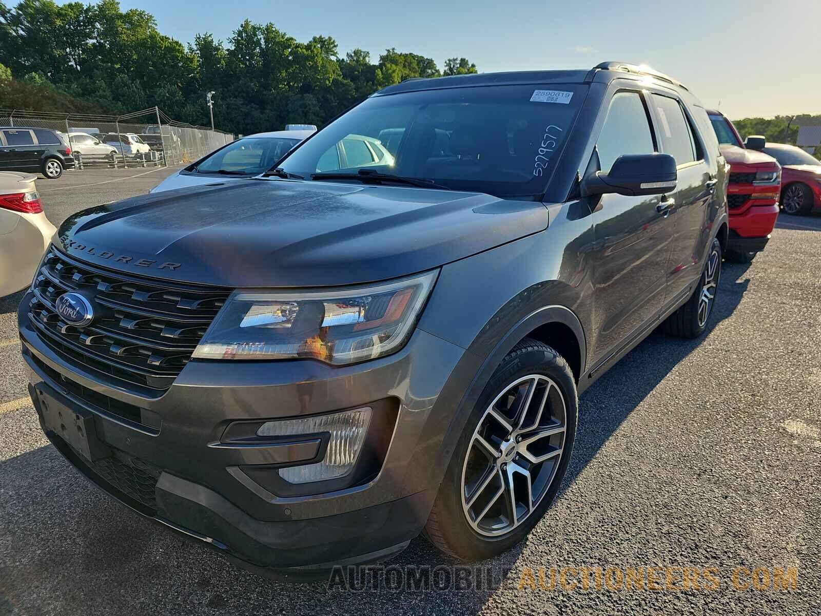 1FM5K8GT1GGD34095 Ford Explorer 2016