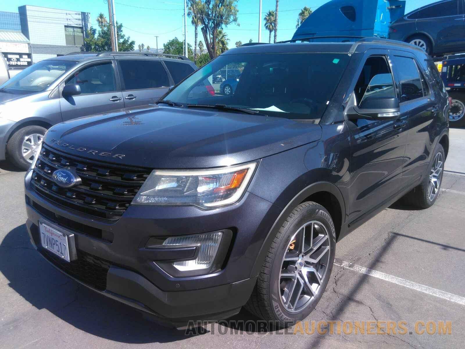 1FM5K8GT1HGA34221 Ford Explorer 2017