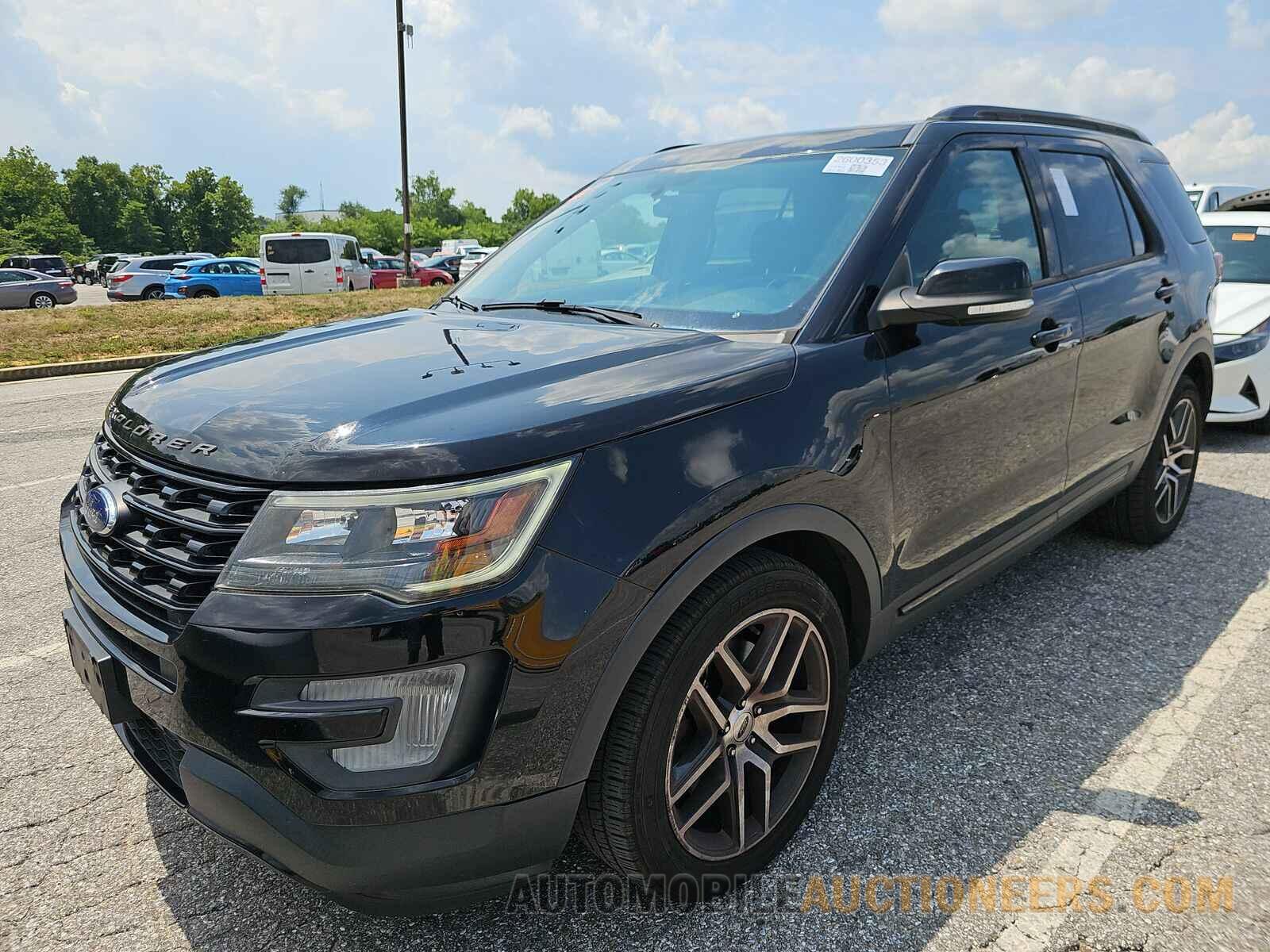 1FM5K8GT1HGC36850 Ford Explorer 2017