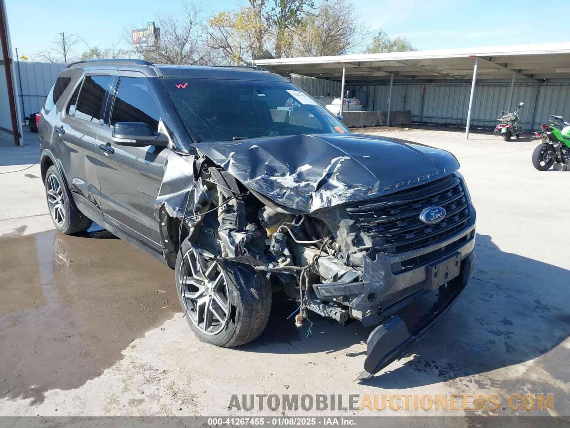 1FM5K8GT1HGC76247 FORD EXPLORER 2017