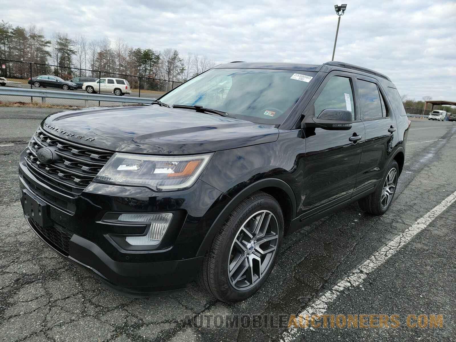 1FM5K8GT1HGD16004 Ford Explorer 2017