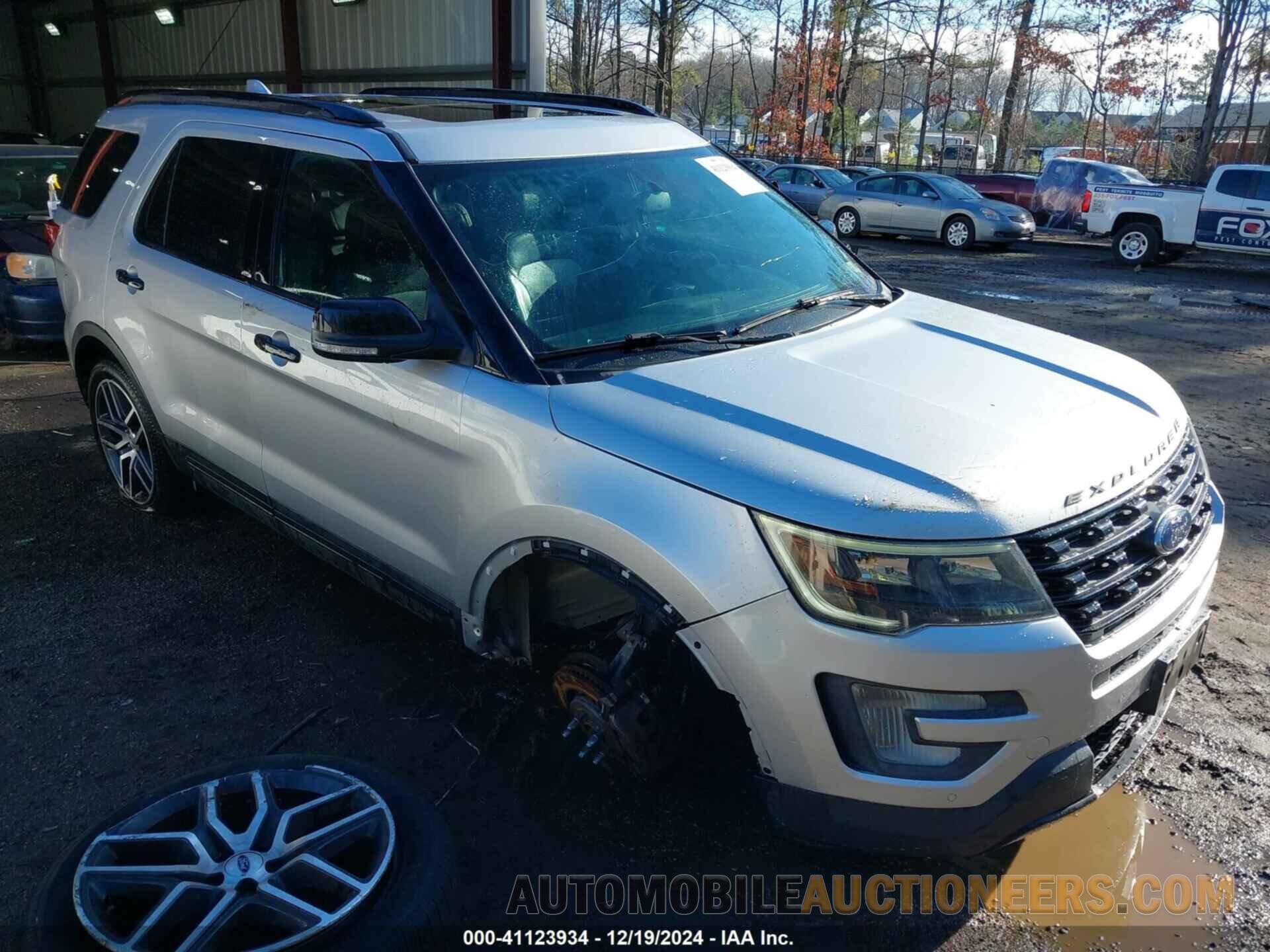 1FM5K8GT1HGD80446 FORD EXPLORER 2017