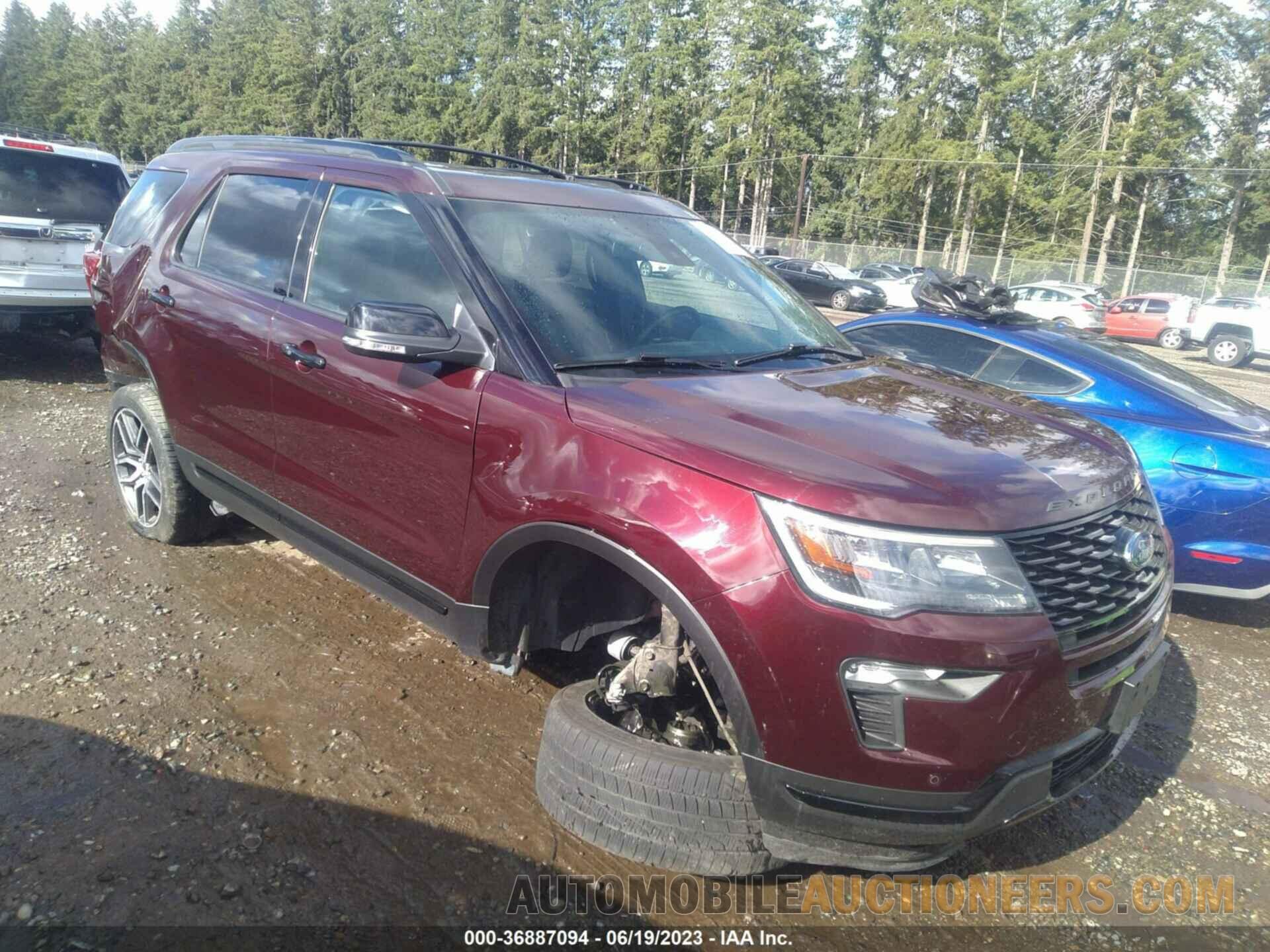 1FM5K8GT1JGA14962 FORD EXPLORER 2018