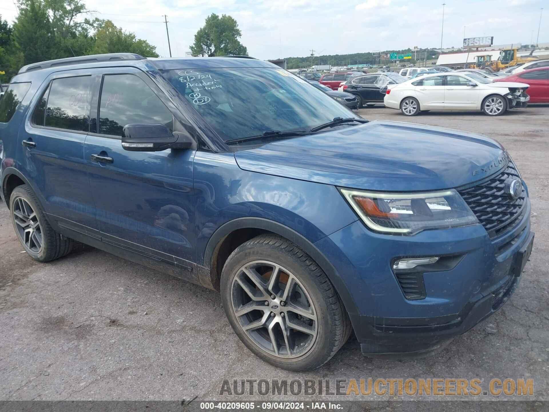 1FM5K8GT1KGA08287 FORD EXPLORER 2019