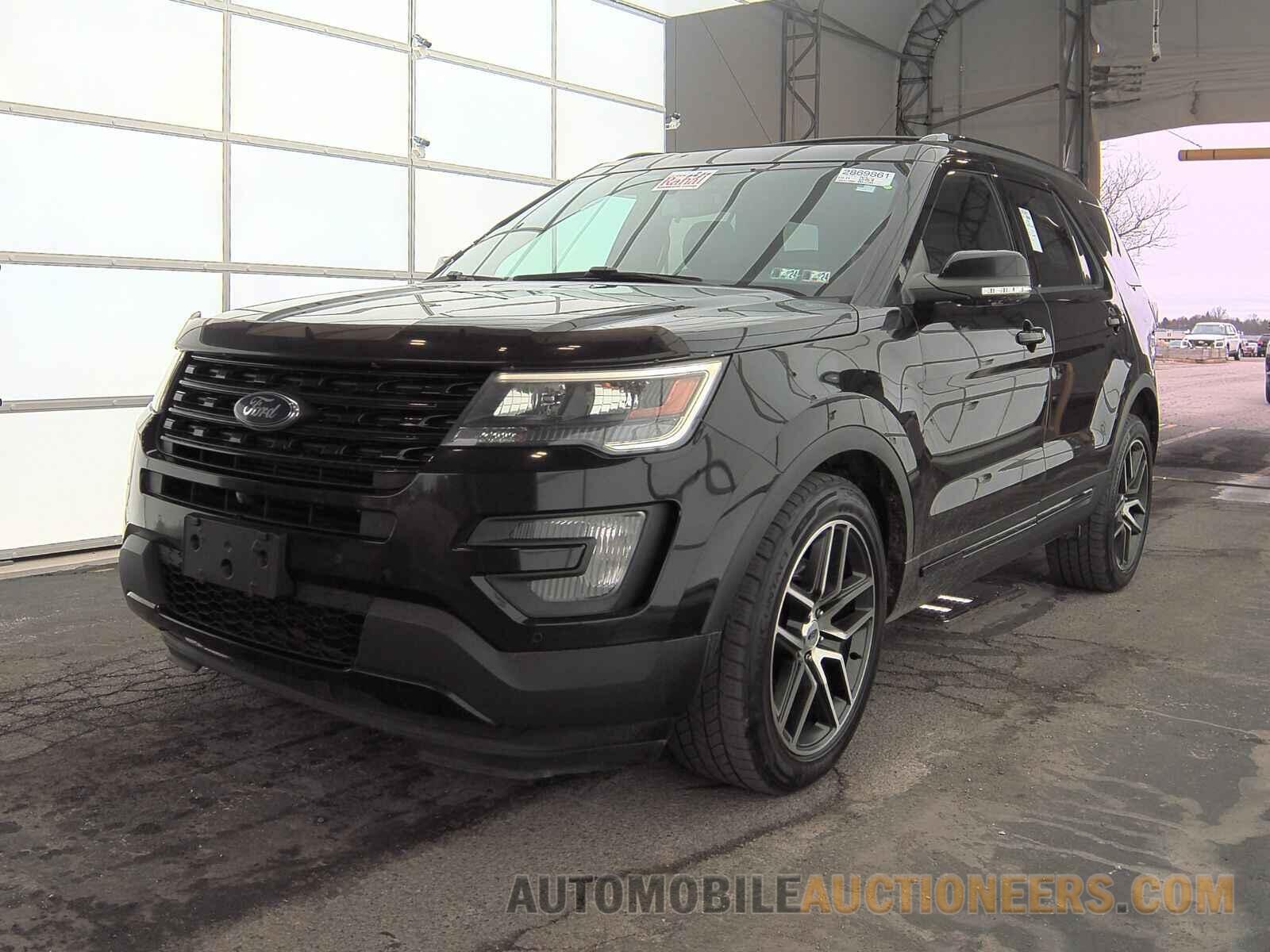 1FM5K8GT2GGA09097 Ford Explorer 2016