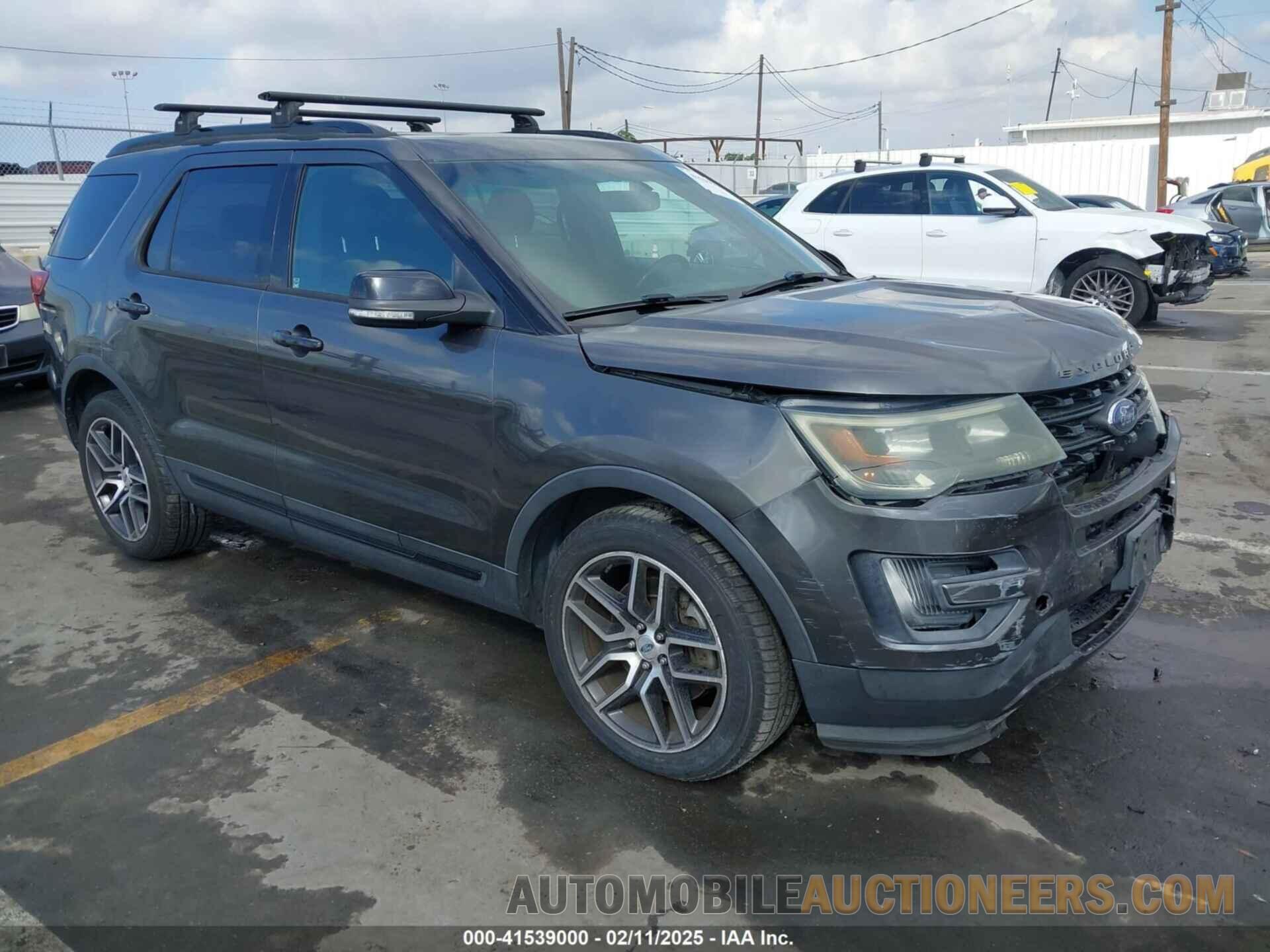 1FM5K8GT2GGA51821 FORD EXPLORER 2016