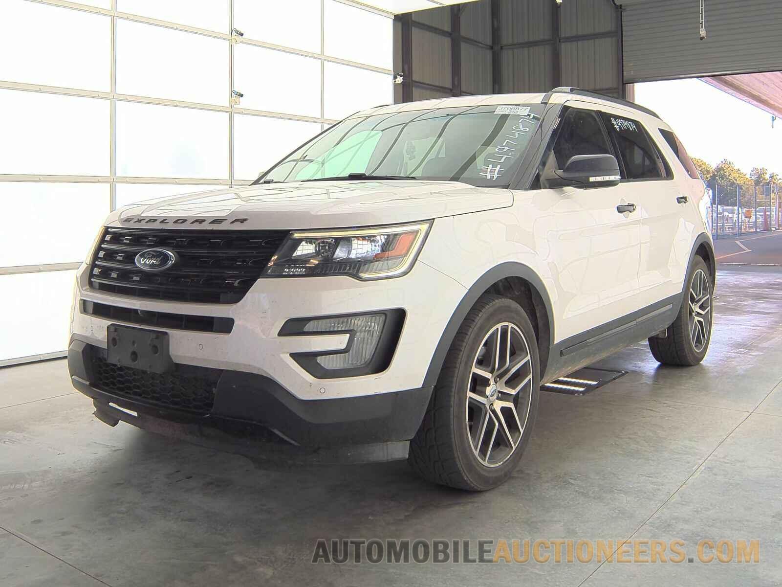 1FM5K8GT2GGB32091 Ford Explorer 2016