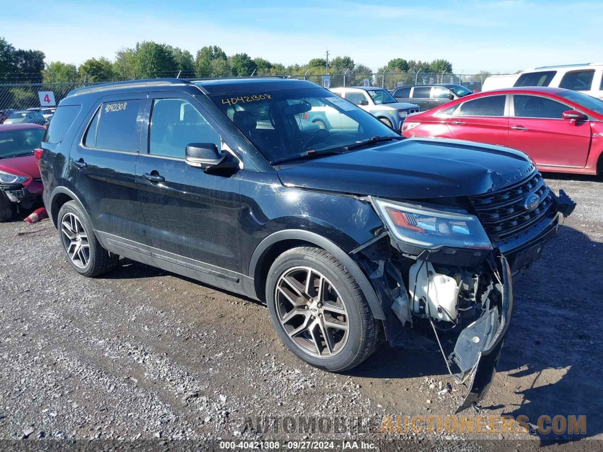 1FM5K8GT2GGB38800 FORD EXPLORER 2016