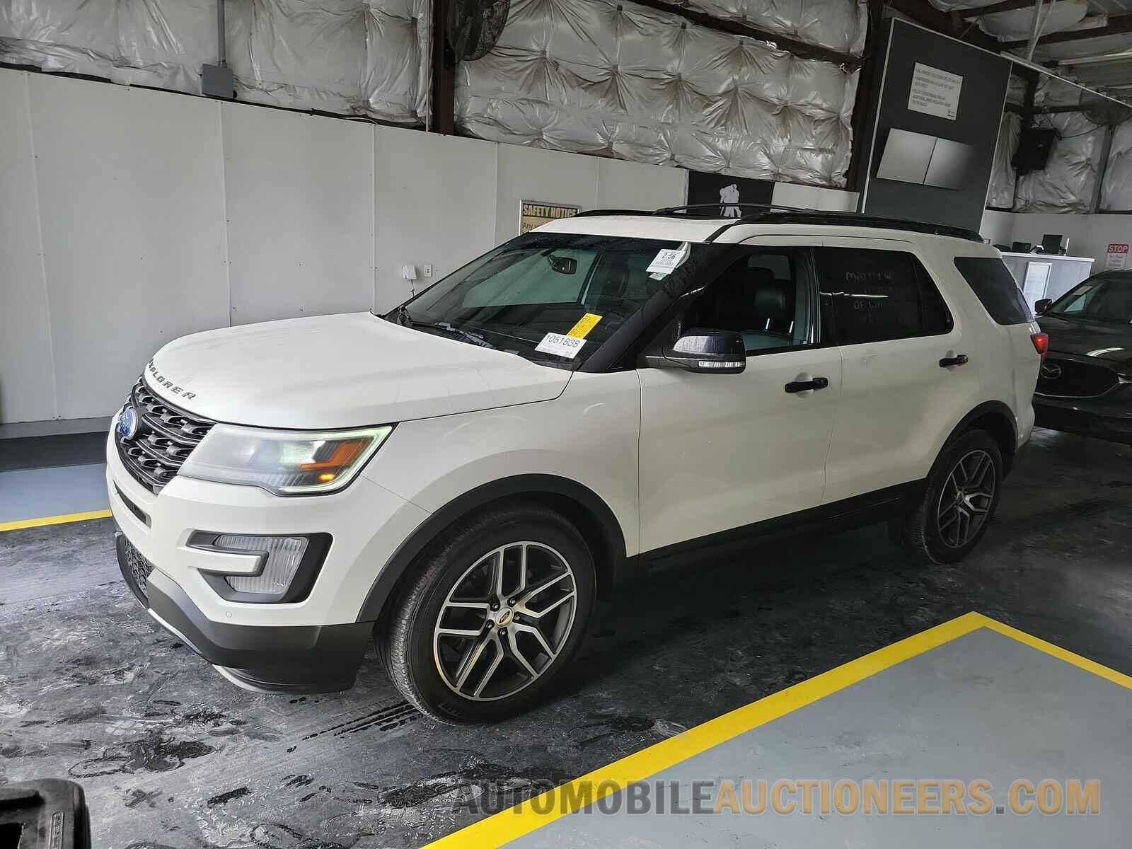 1FM5K8GT2GGB79458 Ford Explorer 2016