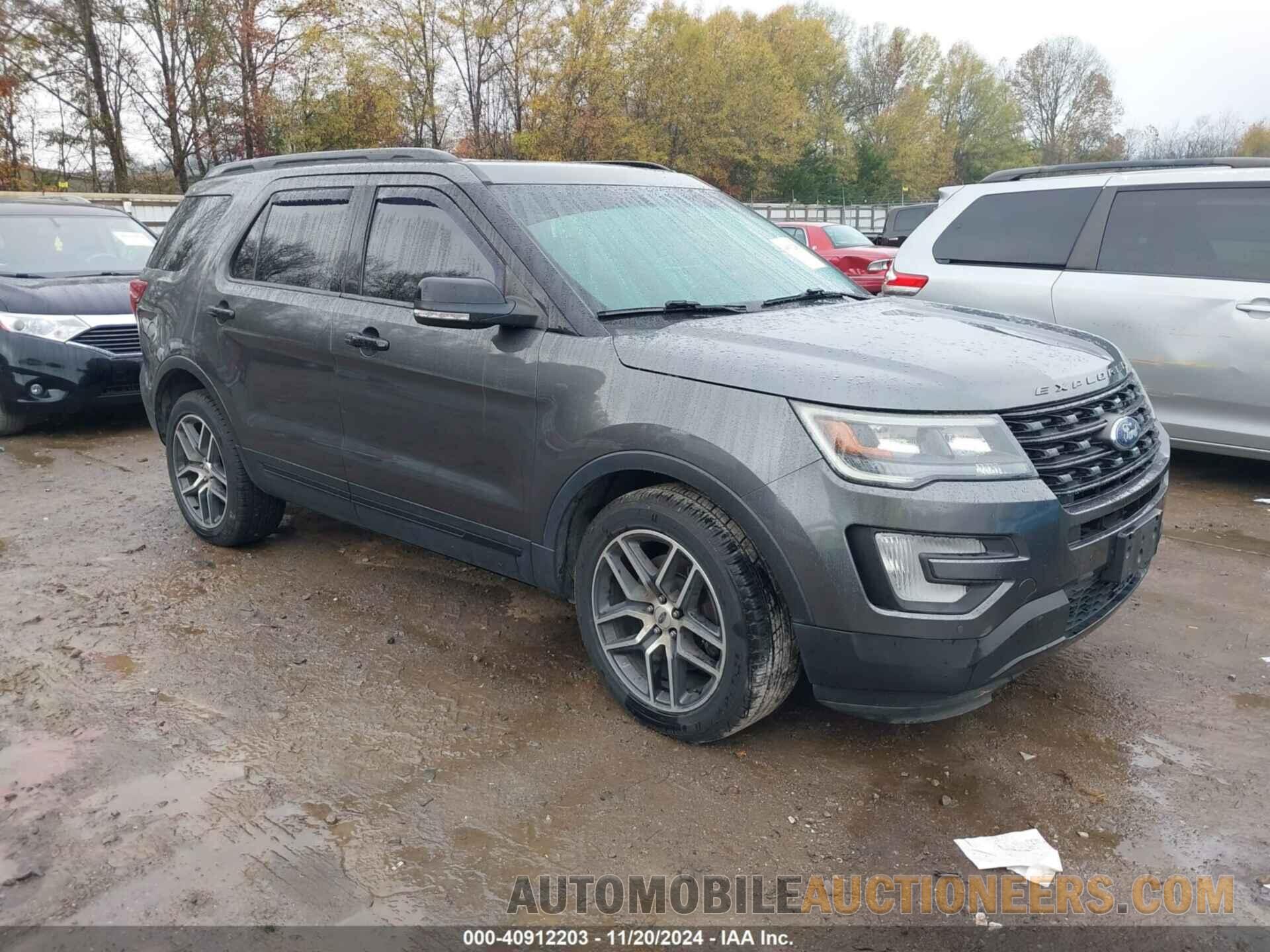 1FM5K8GT2GGC90205 FORD EXPLORER 2016