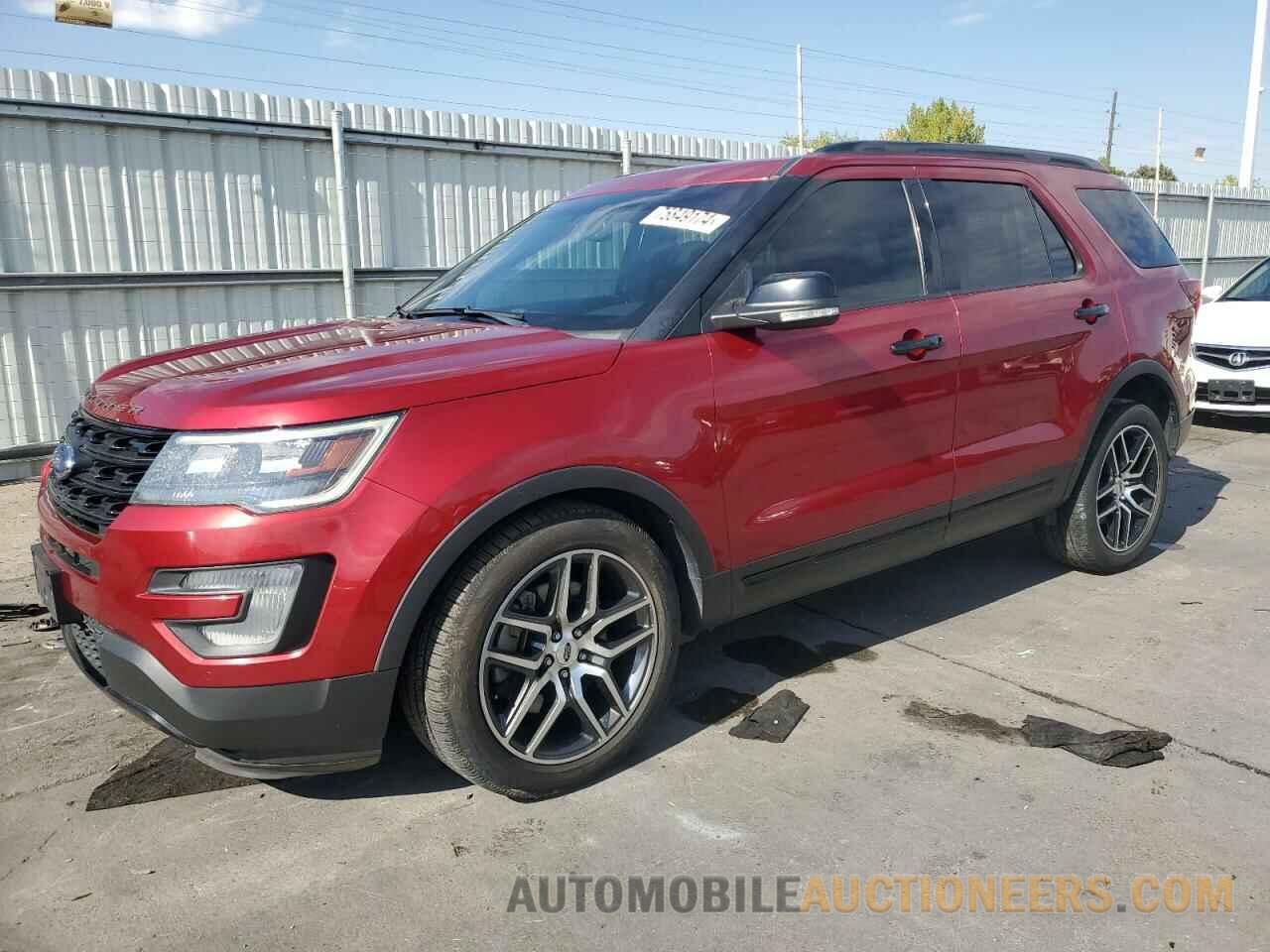 1FM5K8GT2HGD03469 FORD EXPLORER 2017