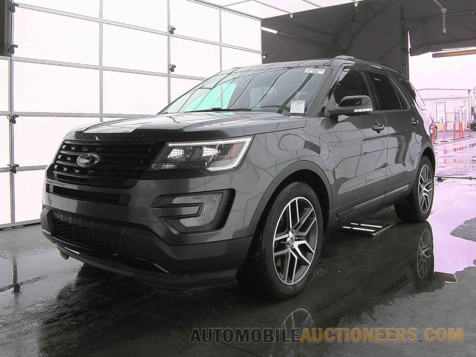 1FM5K8GT2HGE19111 Ford Explorer 2017