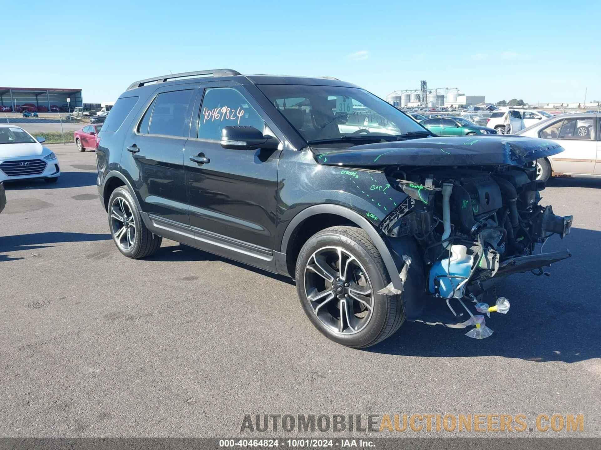 1FM5K8GT3FGC21876 FORD EXPLORER 2015