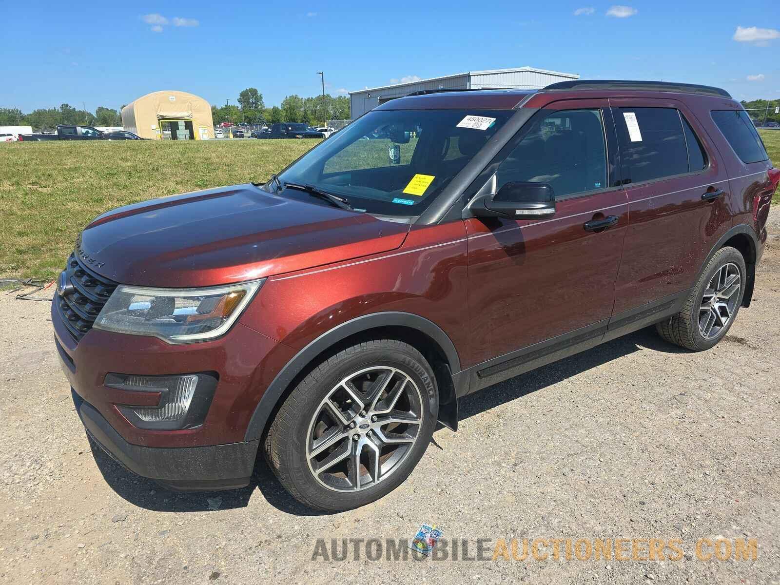 1FM5K8GT3GGA56042 Ford Explorer 2016