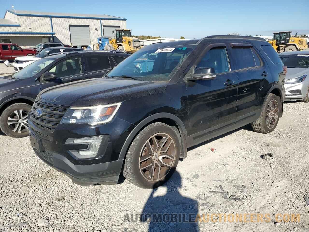 1FM5K8GT3GGA73259 FORD EXPLORER 2016