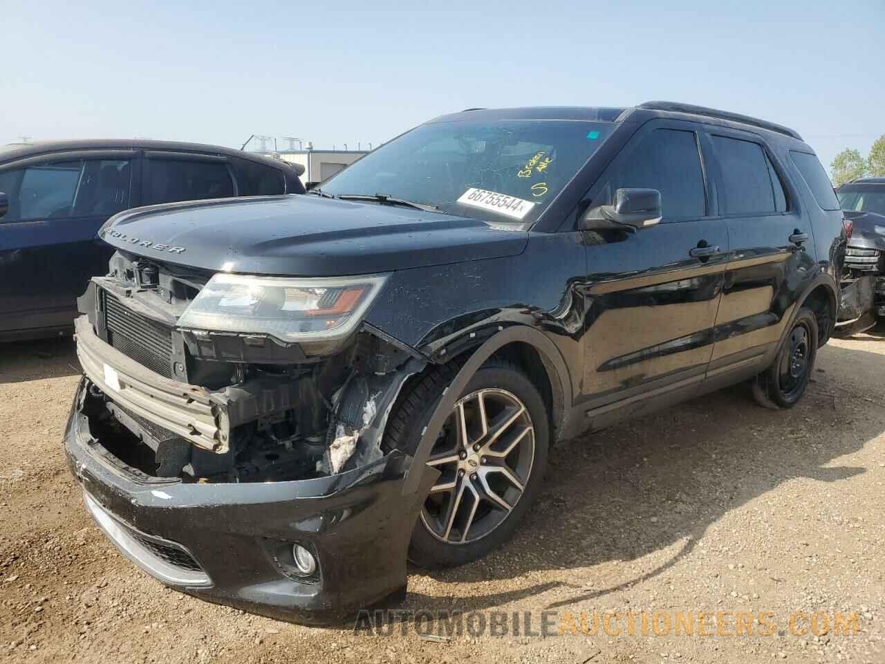 1FM5K8GT3GGB31273 FORD EXPLORER 2016