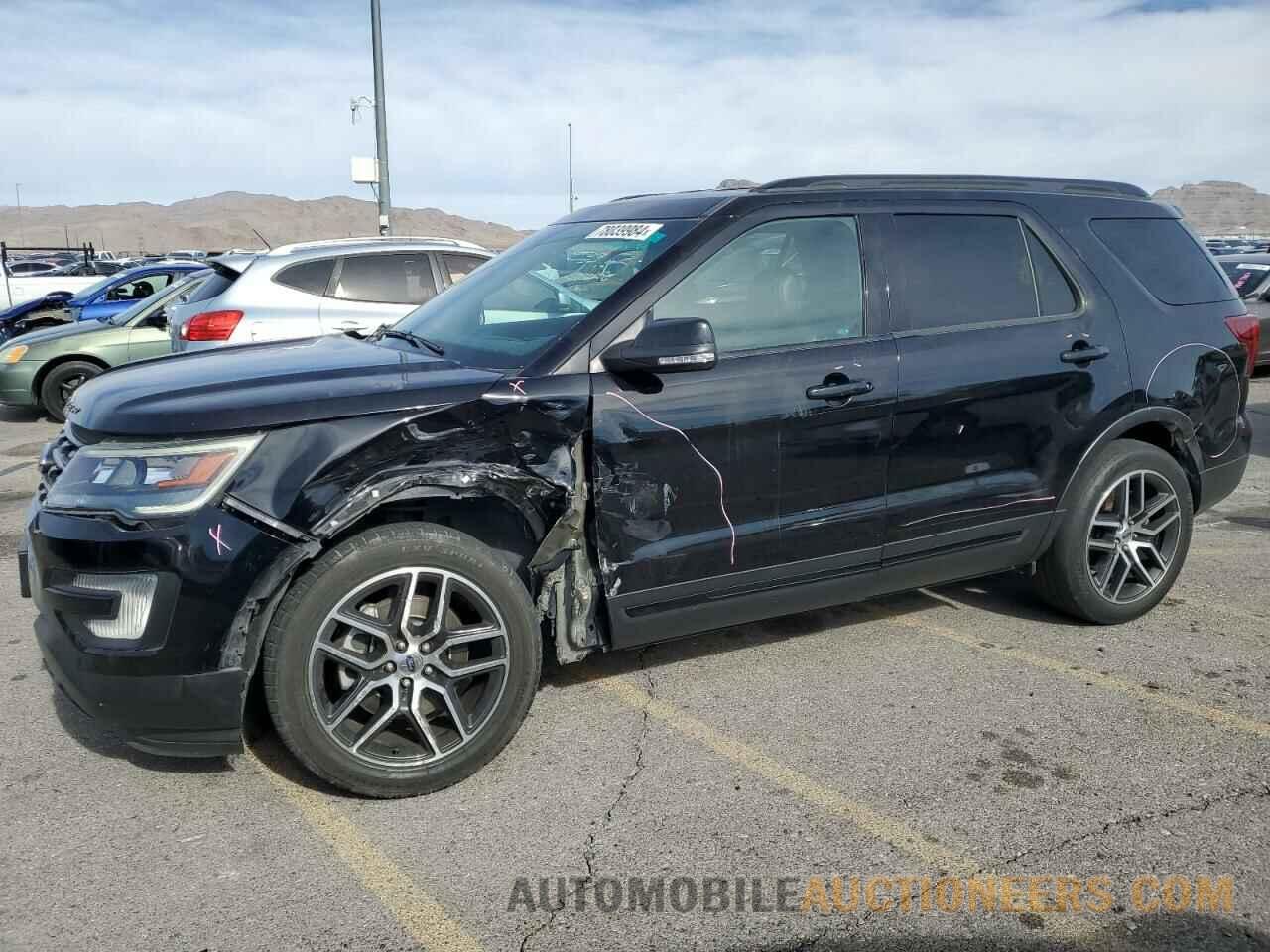 1FM5K8GT3GGC05162 FORD EXPLORER 2016