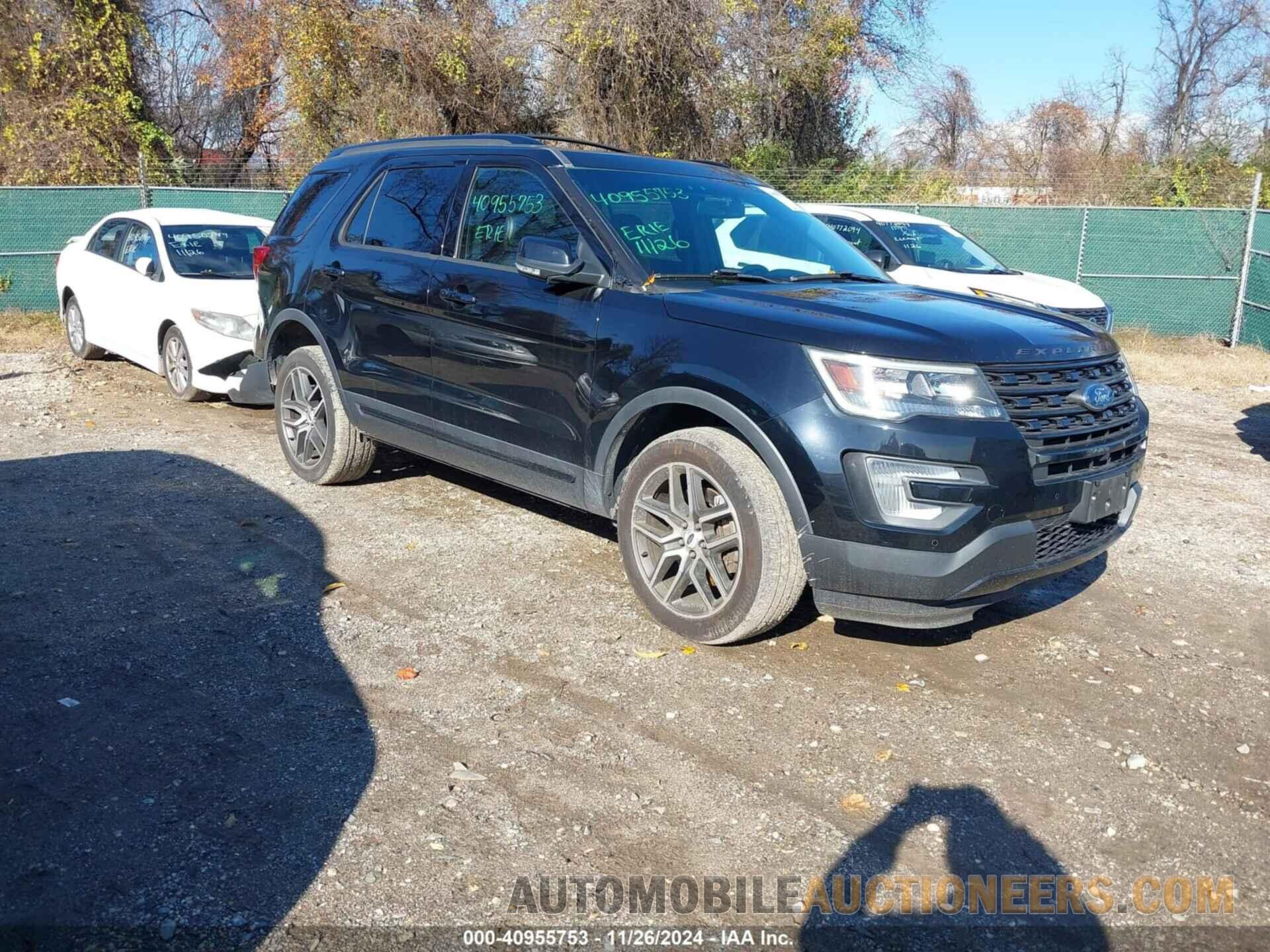 1FM5K8GT3GGC38369 FORD EXPLORER 2016