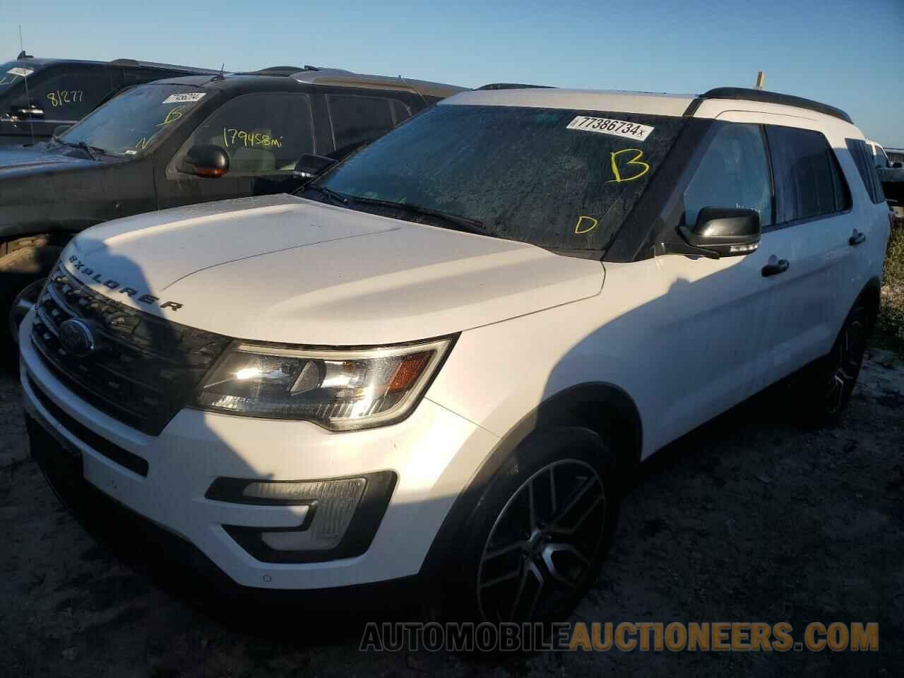 1FM5K8GT3GGD10686 FORD EXPLORER 2016