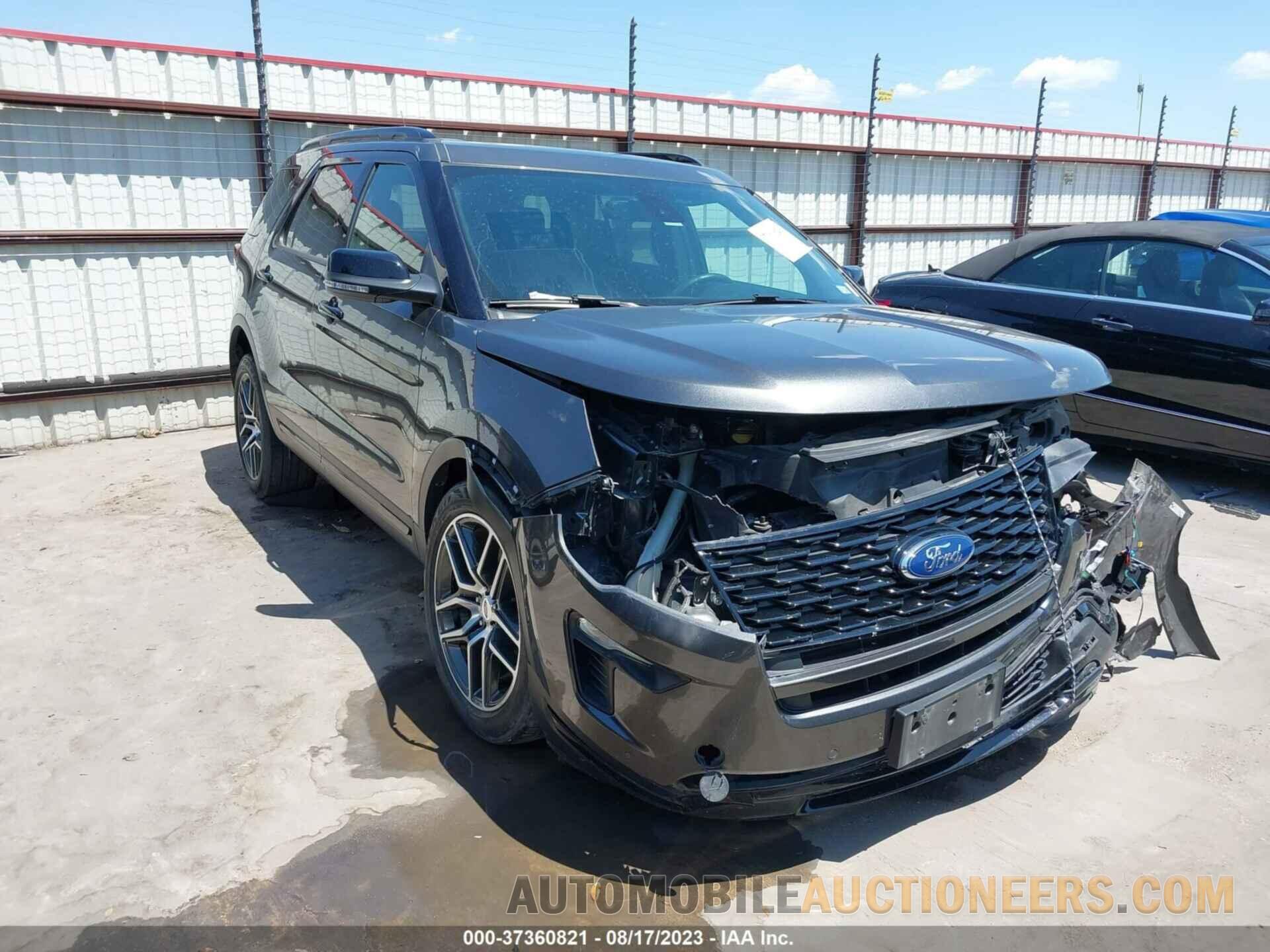 1FM5K8GT3JGA32167 FORD EXPLORER 2018