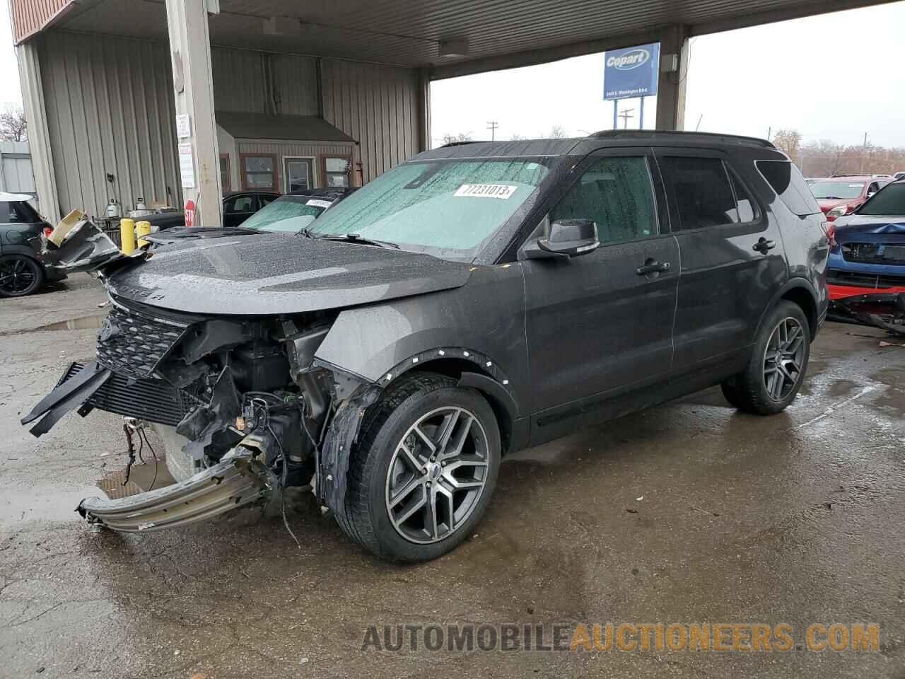 1FM5K8GT3JGB87351 FORD EXPLORER 2018