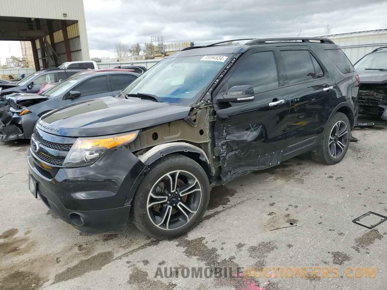 1FM5K8GT4DGC09975 FORD EXPLORER 2013