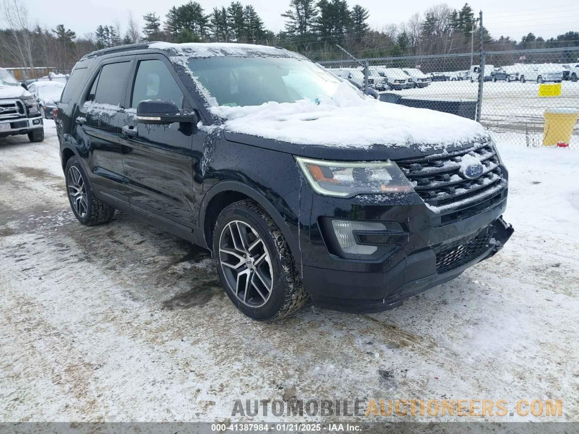 1FM5K8GT4GGC06045 FORD EXPLORER 2016