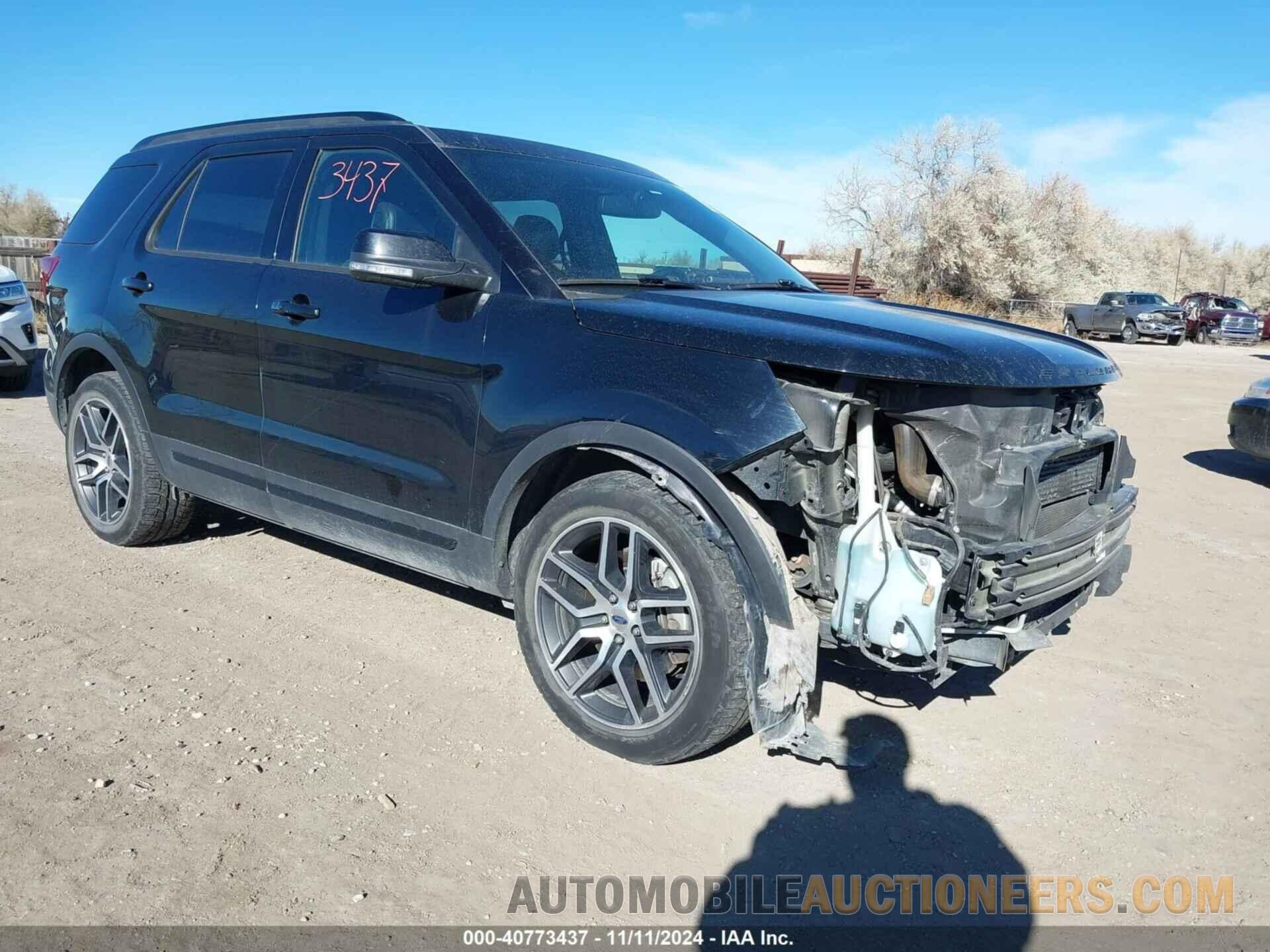 1FM5K8GT4HGB92049 FORD EXPLORER 2017