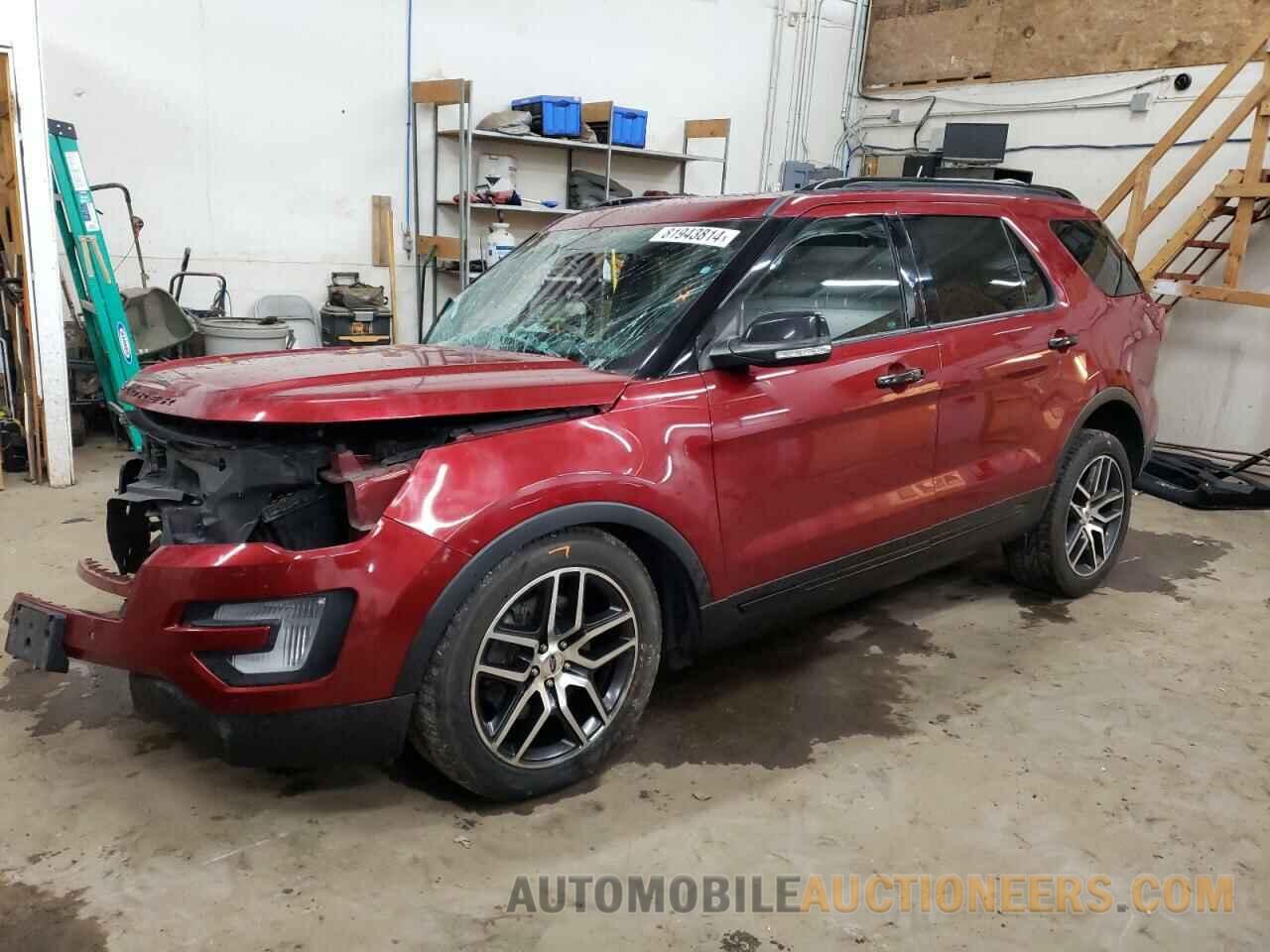 1FM5K8GT4HGC55151 FORD EXPLORER 2017