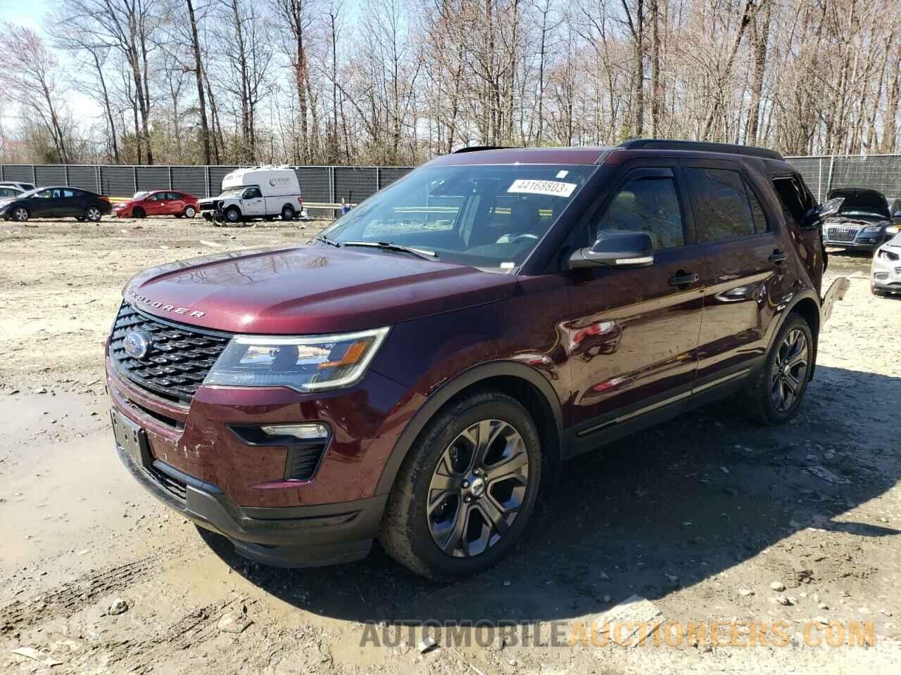 1FM5K8GT4JGA60639 FORD EXPLORER 2018