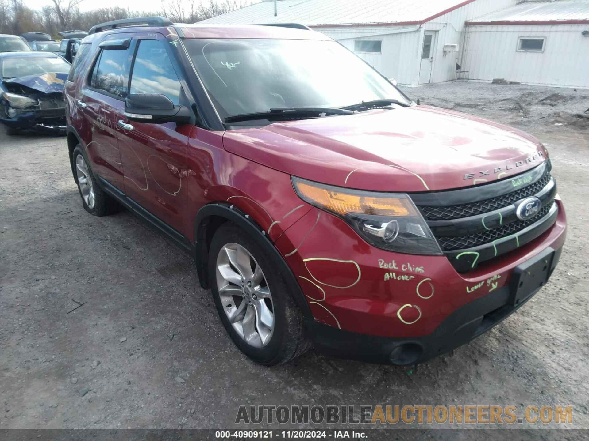 1FM5K8GT5DGB89414 FORD EXPLORER 2013