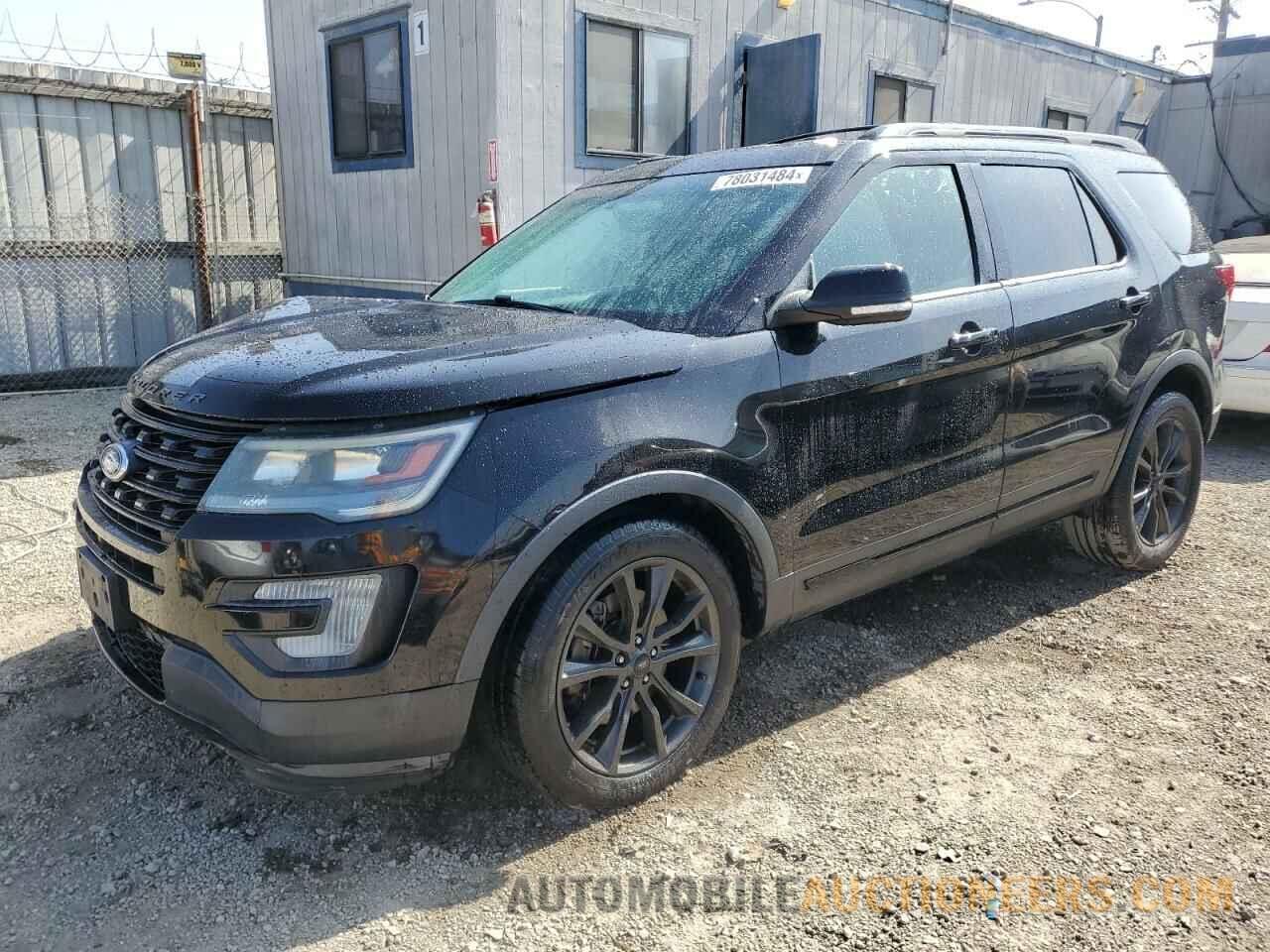 1FM5K8GT5GGC87184 FORD EXPLORER 2016