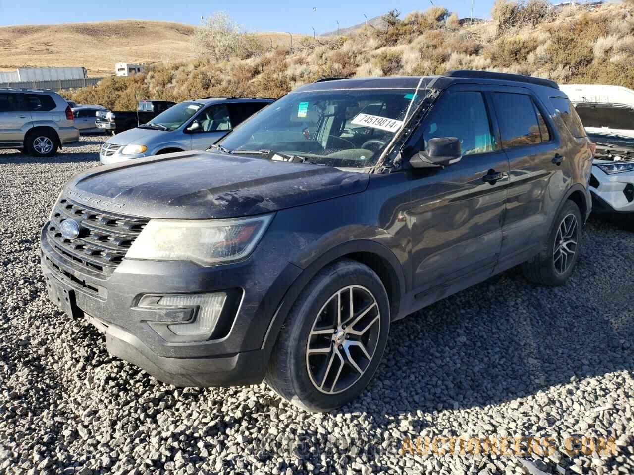 1FM5K8GT5HGA27742 FORD EXPLORER 2017