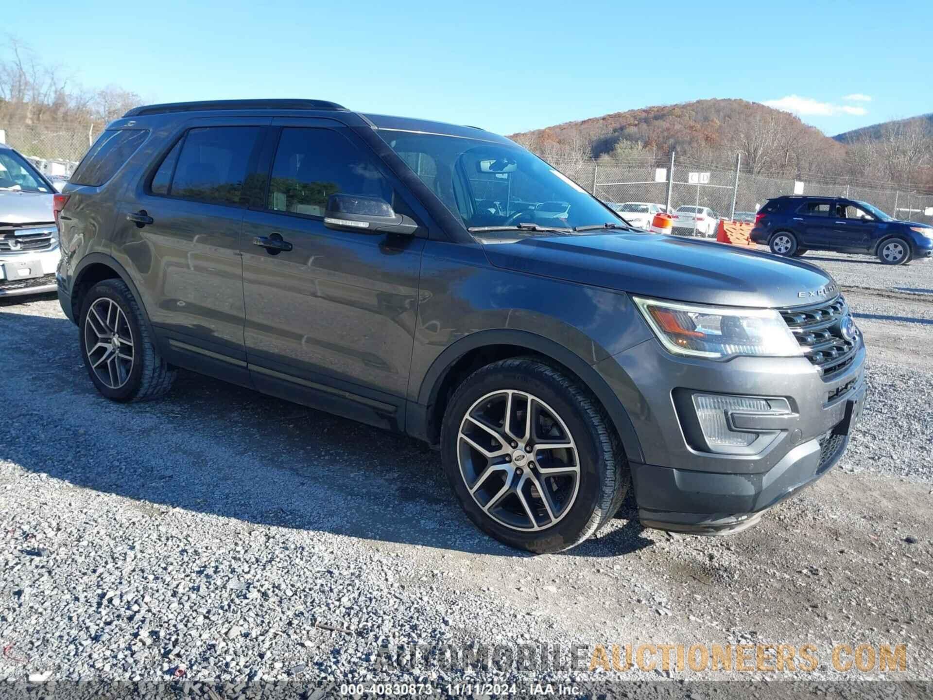 1FM5K8GT5HGD50317 FORD EXPLORER 2017