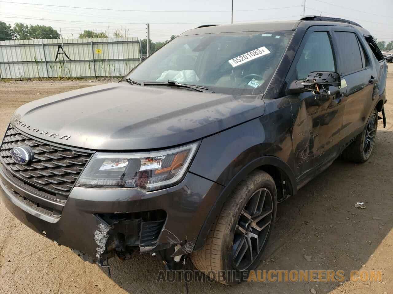 1FM5K8GT5KGA02556 FORD EXPLORER 2019