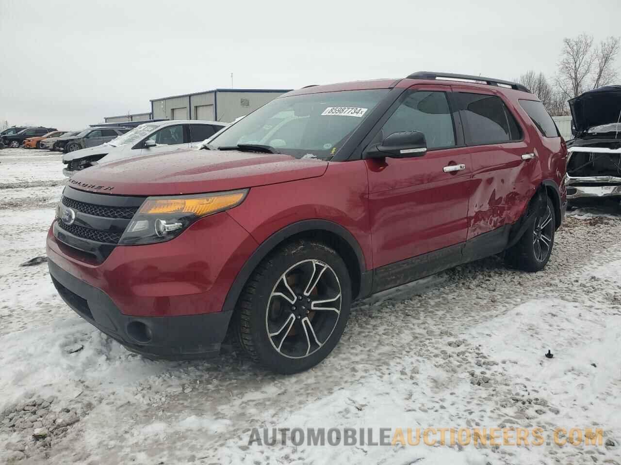 1FM5K8GT6EGA42875 FORD EXPLORER 2014