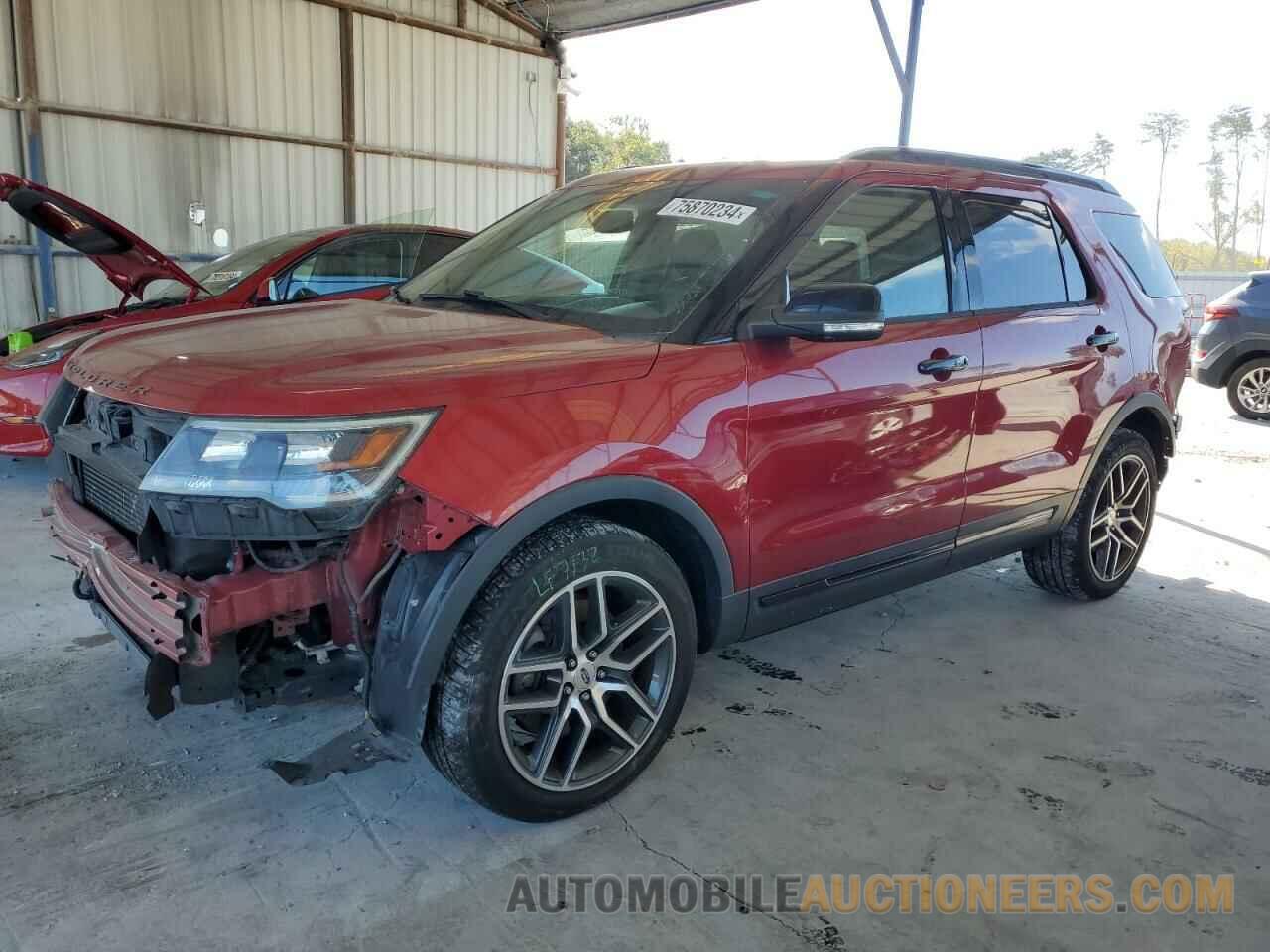 1FM5K8GT6GGA43320 FORD EXPLORER 2016