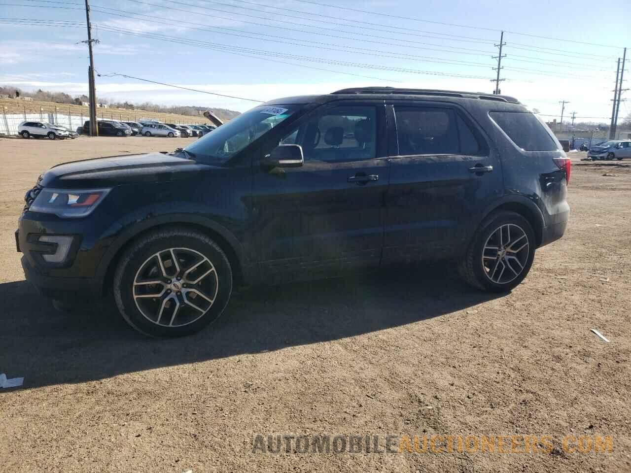 1FM5K8GT6GGC22215 FORD EXPLORER 2016