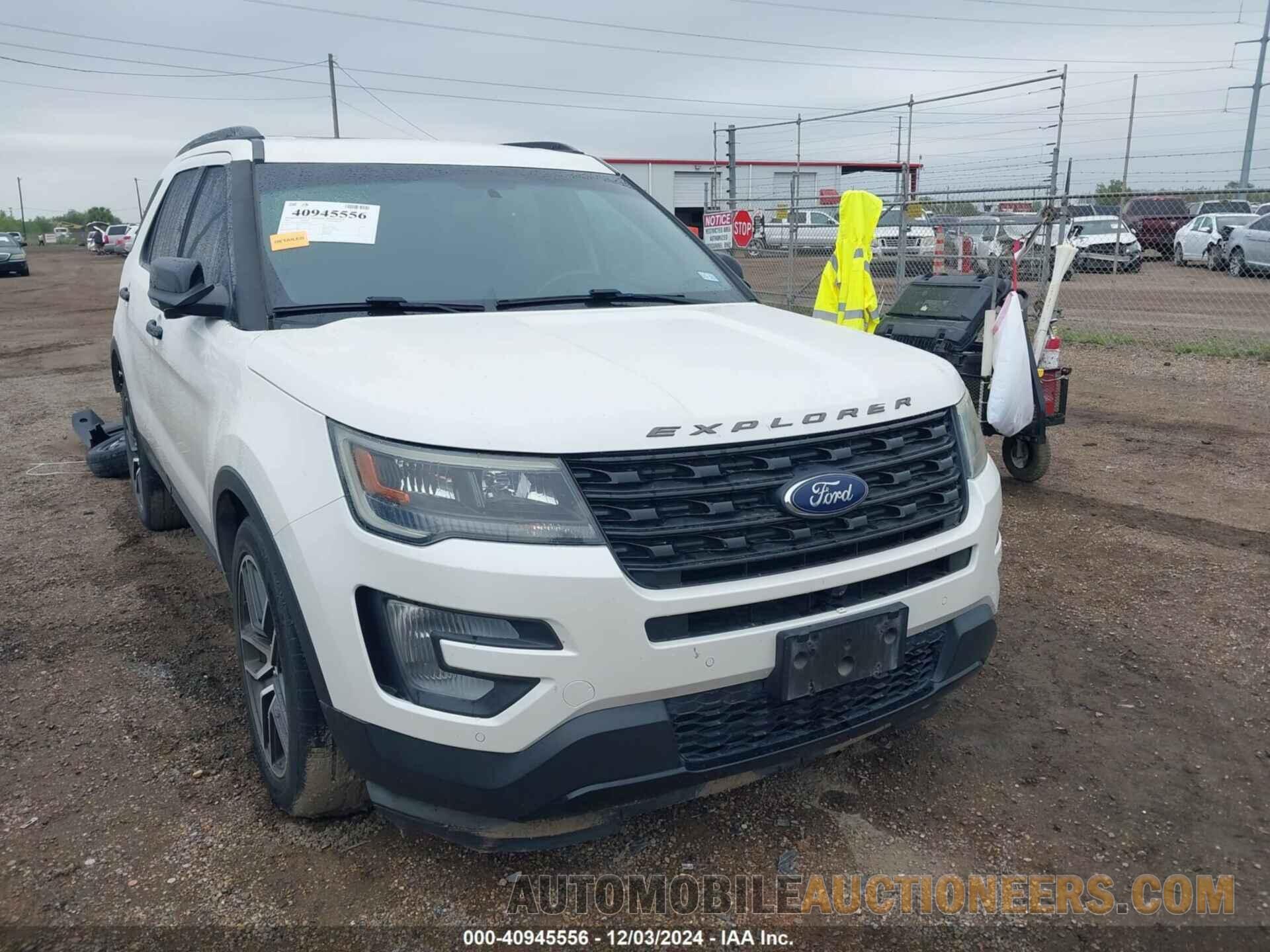 1FM5K8GT6GGC33473 FORD EXPLORER 2016