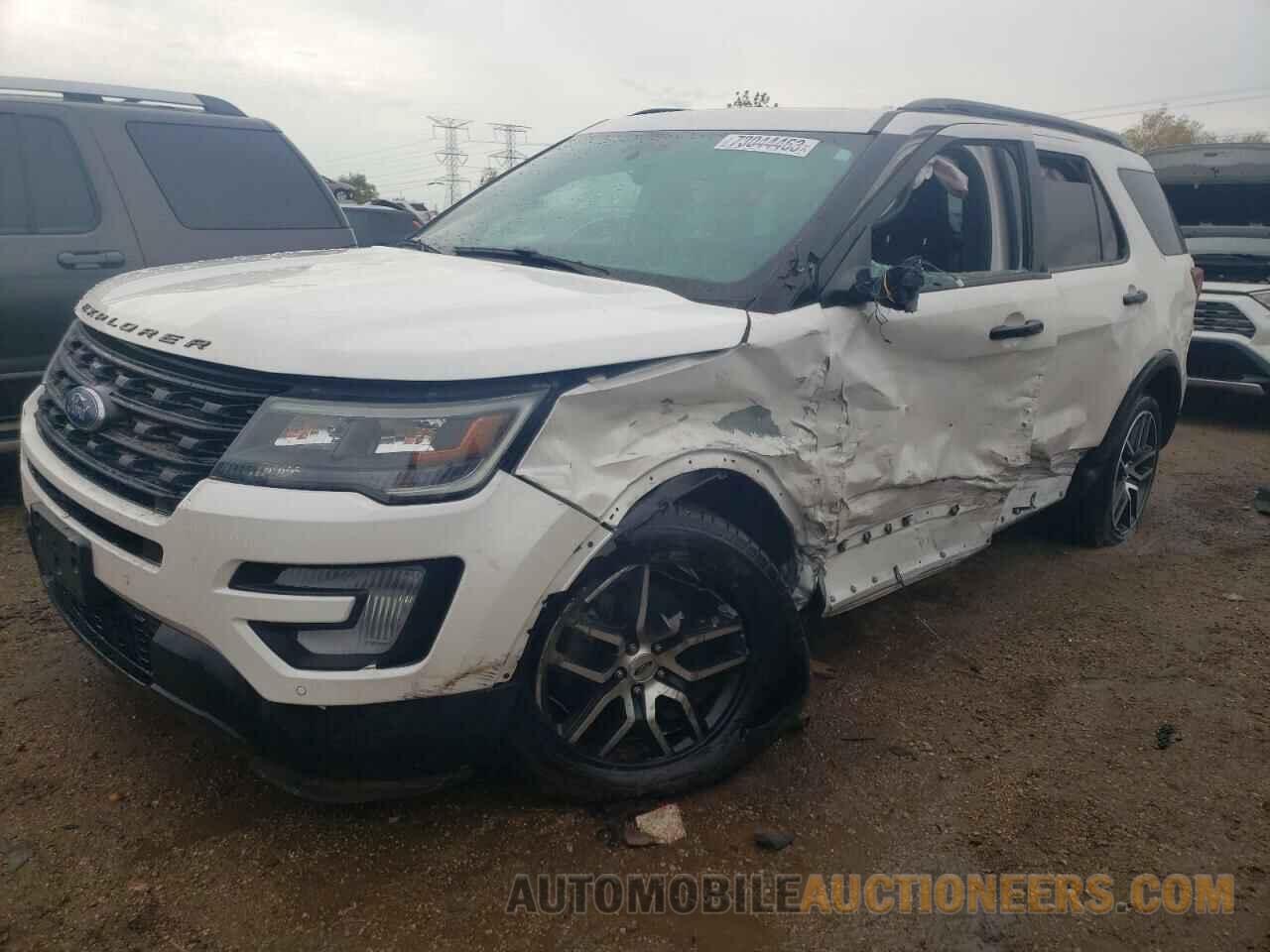 1FM5K8GT6HGC03665 FORD EXPLORER 2017