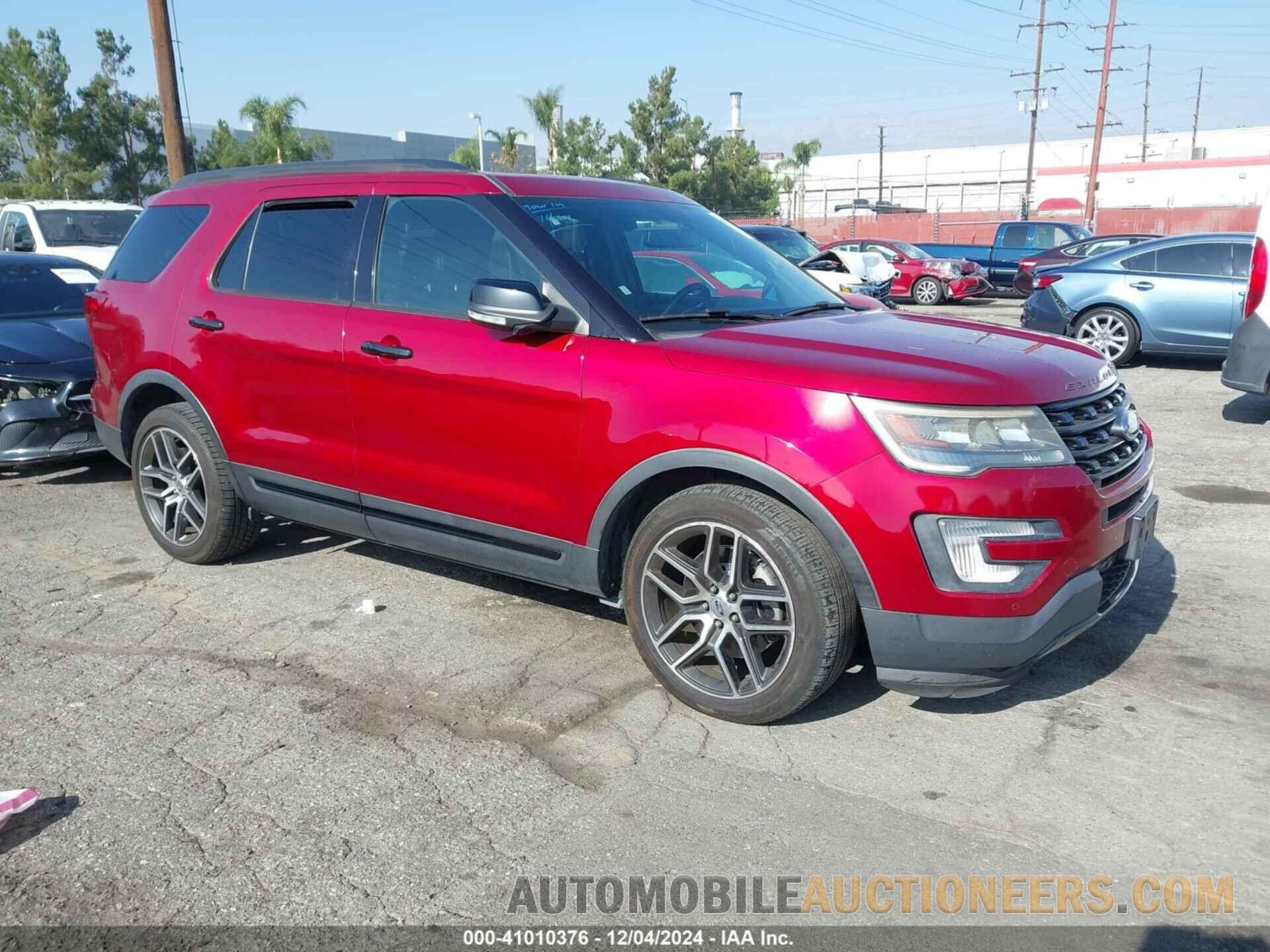 1FM5K8GT6HGD13048 FORD EXPLORER 2017