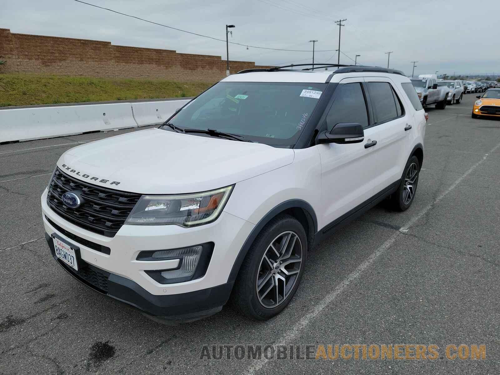 1FM5K8GT6HGD89983 Ford Explorer 2017