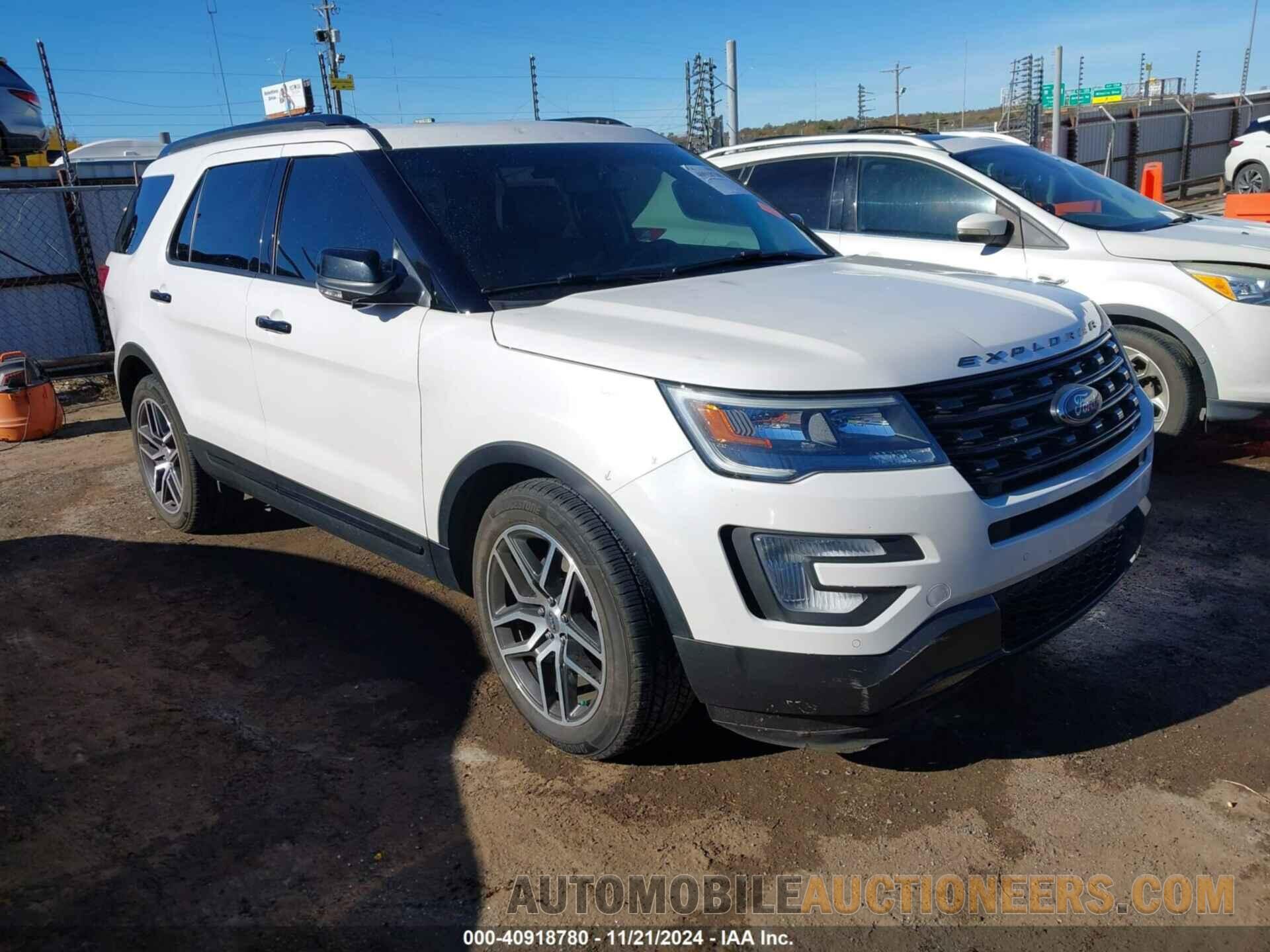 1FM5K8GT7GGB31406 FORD EXPLORER 2016