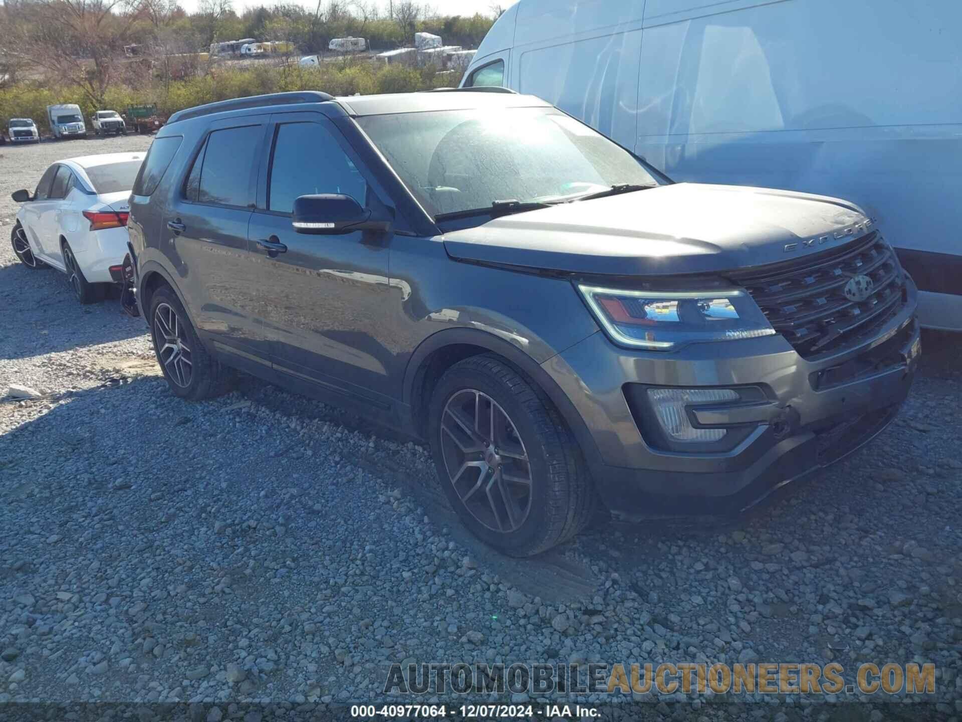 1FM5K8GT7GGD21433 FORD EXPLORER 2016