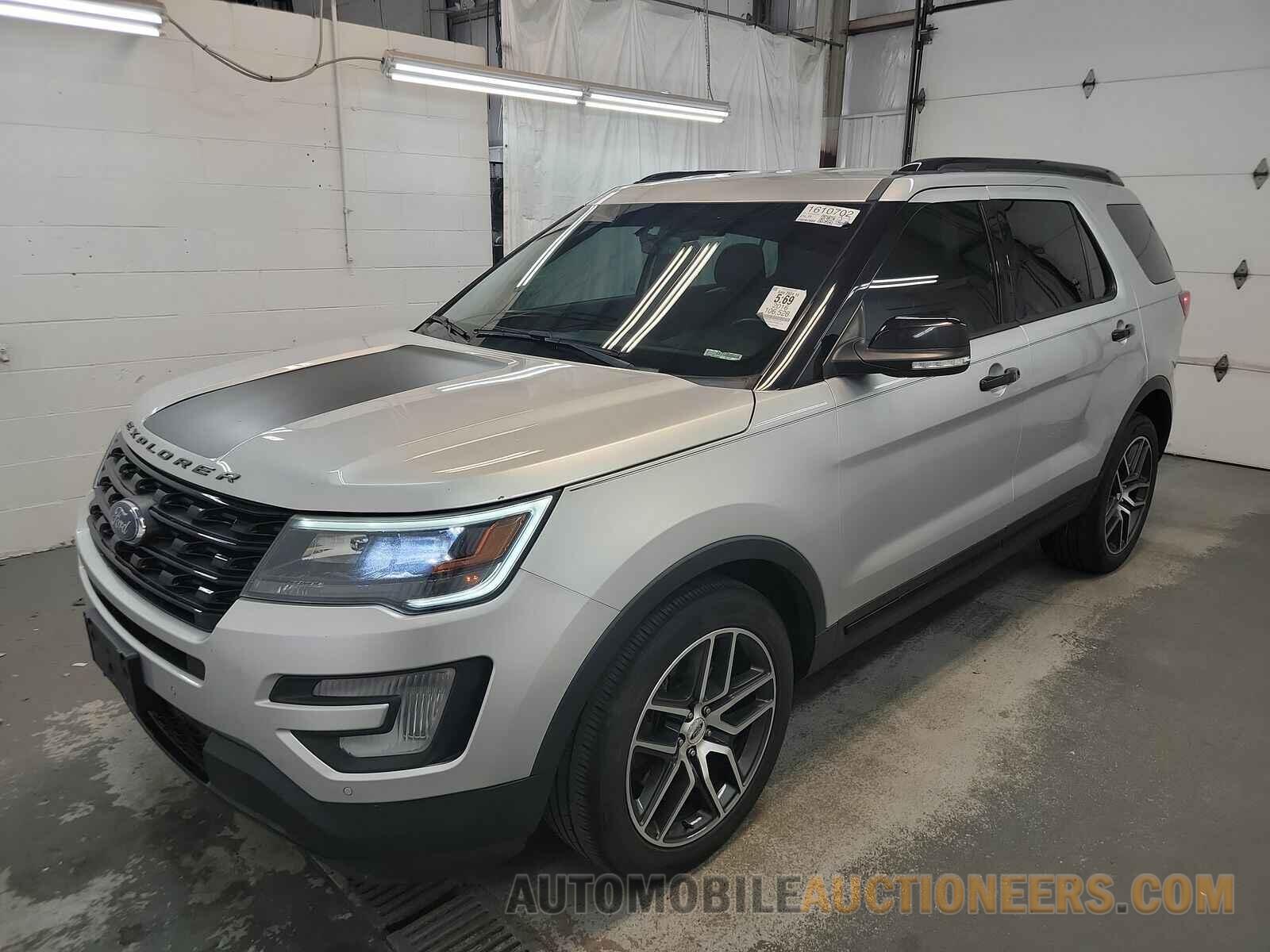 1FM5K8GT7GGD25305 Ford Explorer 2016