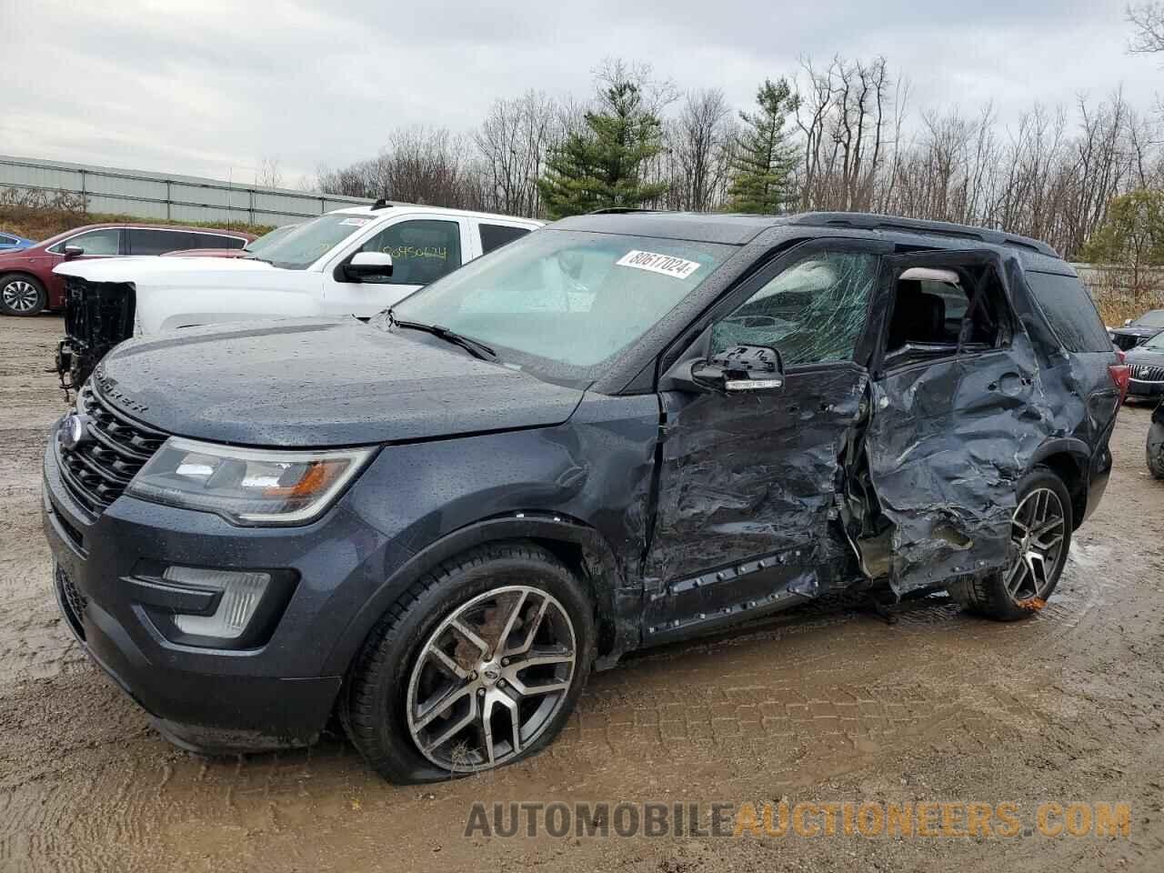 1FM5K8GT7HGA57812 FORD EXPLORER 2017