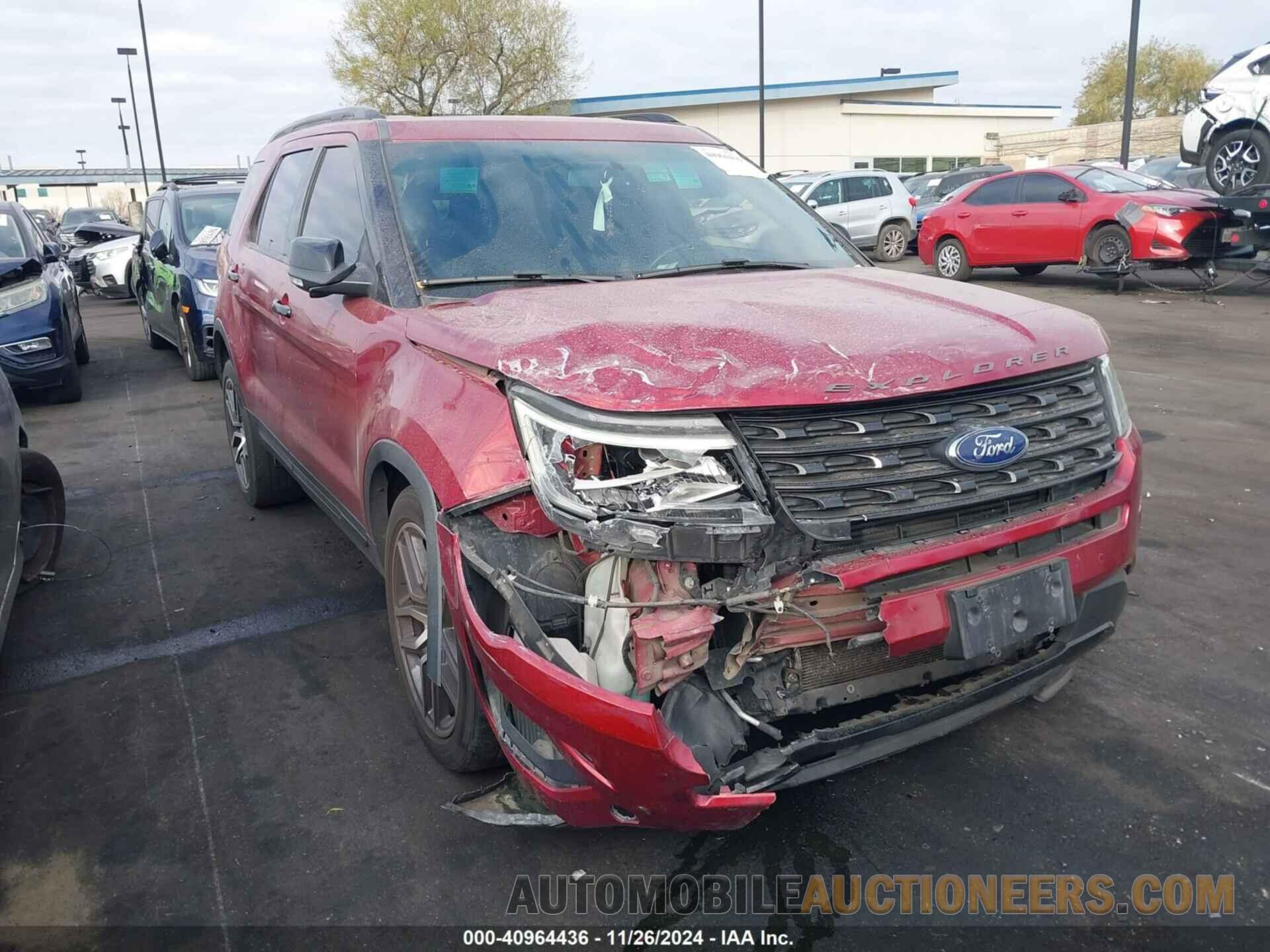 1FM5K8GT7HGA61620 FORD EXPLORER 2017